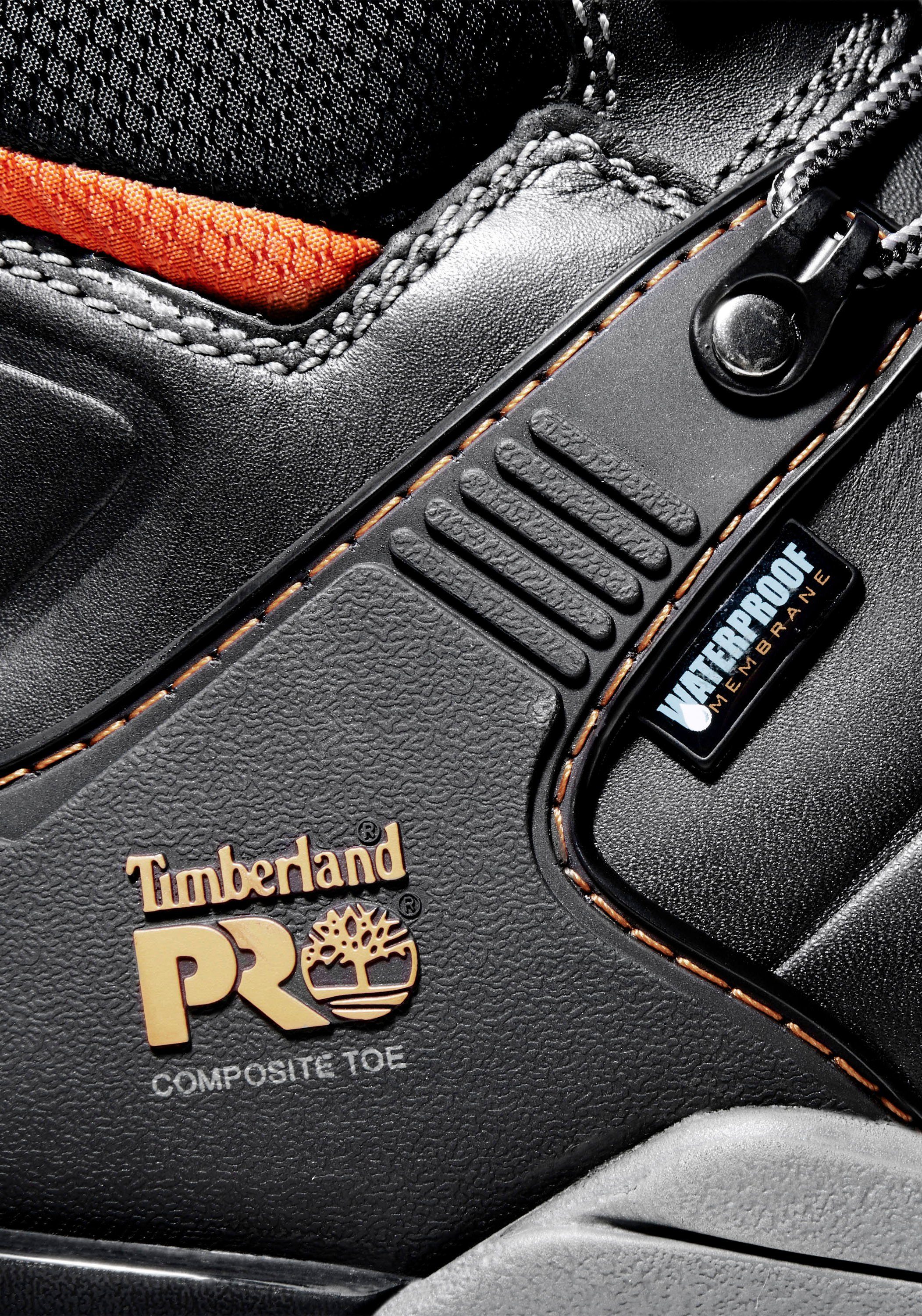 Timberland Pro Veiligheidslaarzen 6 in Hypercharge NT Werklaarzen, S3, PU-voetbed met anti-vermoeidheidstechnologie