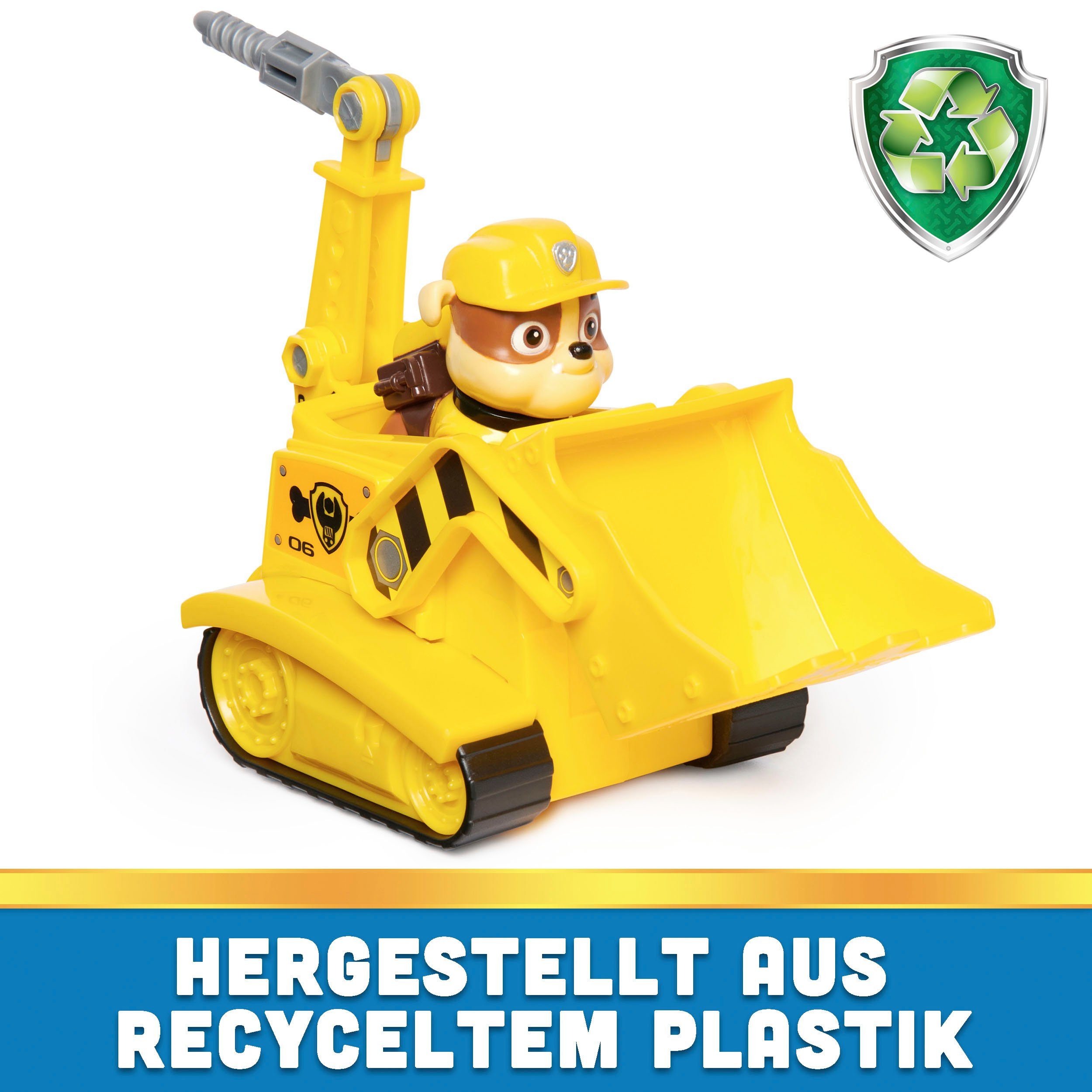 Spin Master Speelgoedauto Paw Patrol - Sust. Basic Vehicle Rubble