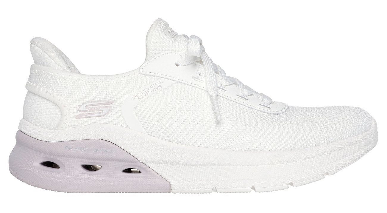 Skechers Slip-on sneakers BOBS ARC WAVES 2.0 , trainingsschoen, slippers, veterschoenen in vegan verwerking