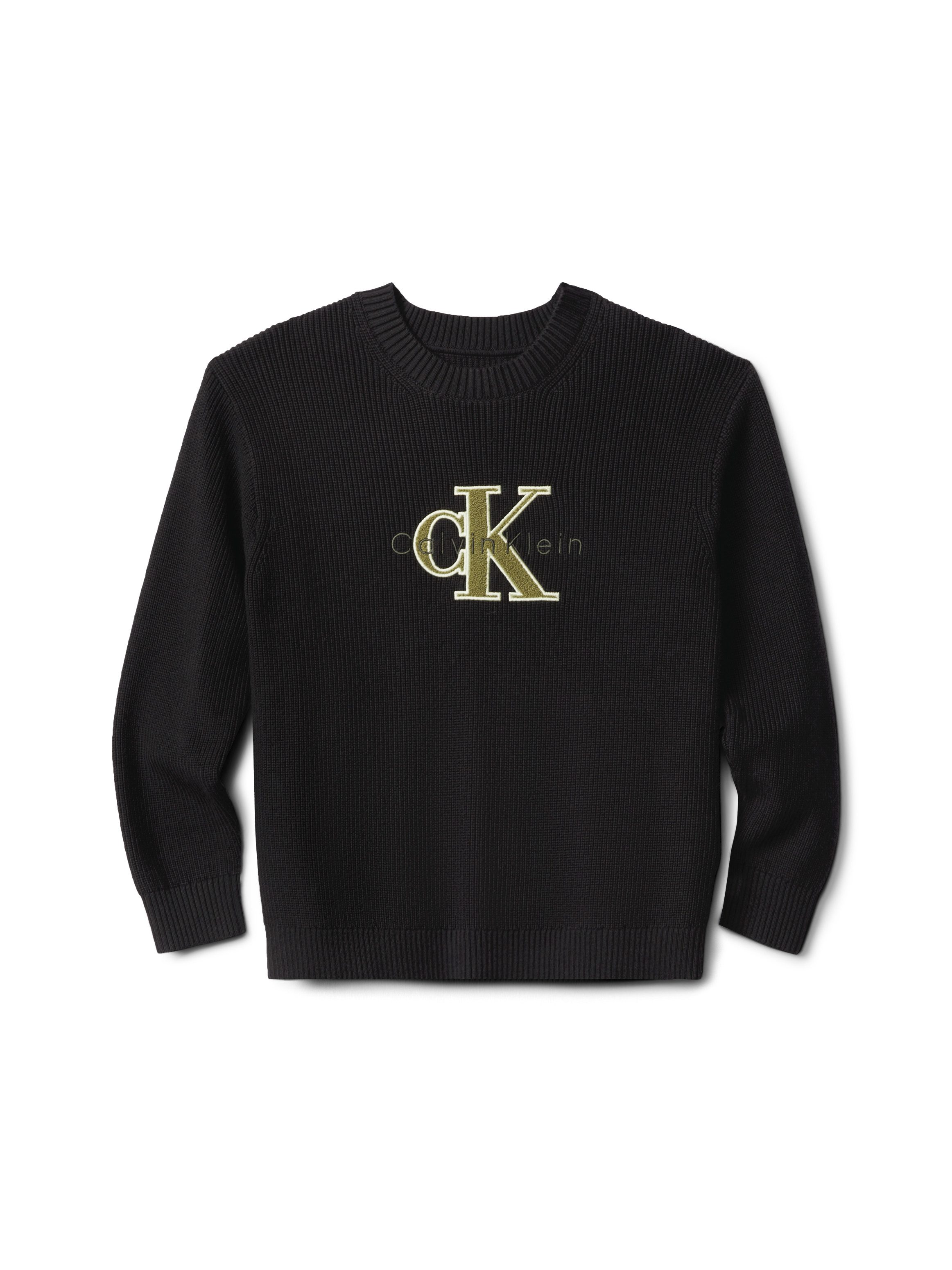 Calvin Klein Gebreide trui Towelling Ck Stitch Sweater