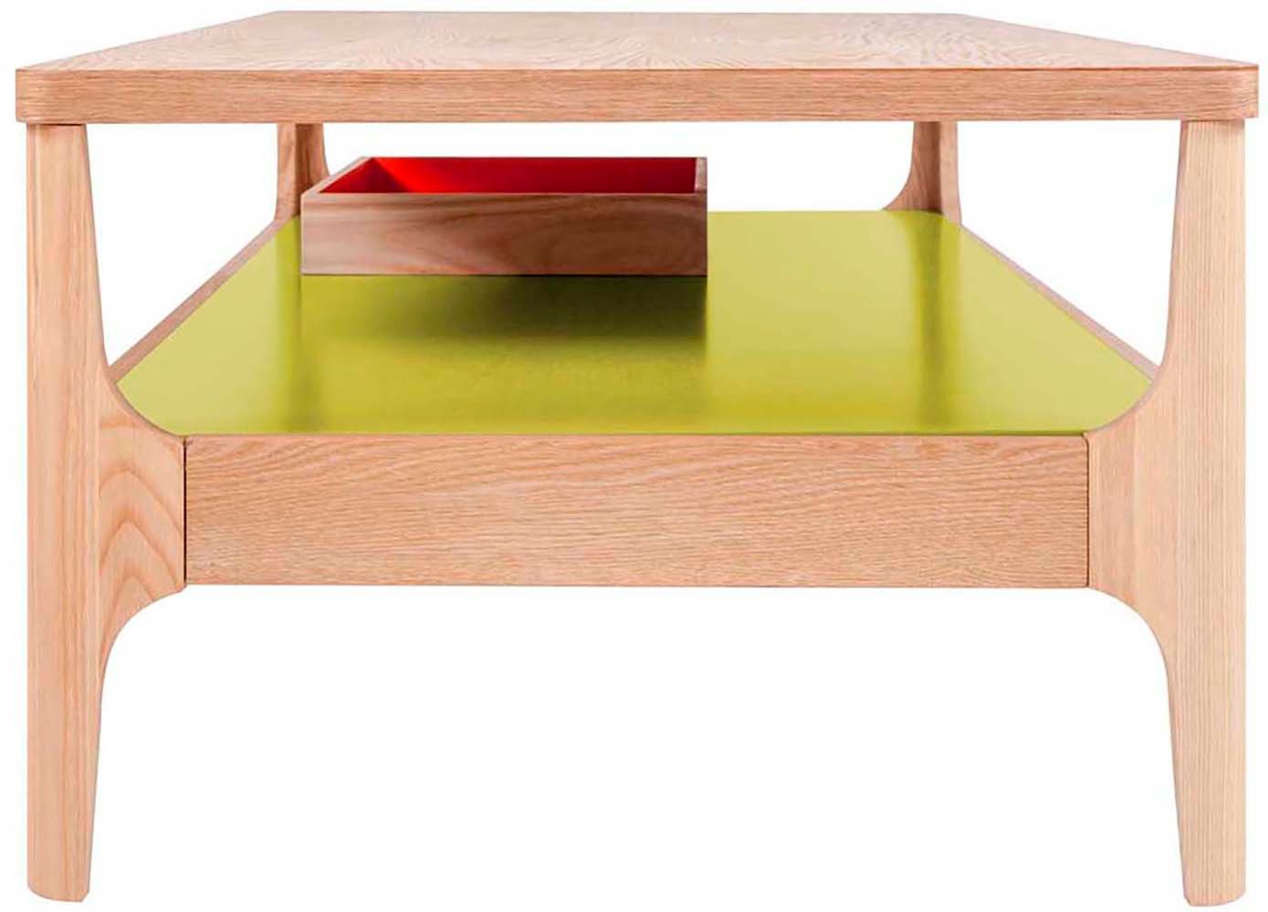 Kayoom Salontafel Koffietafel Addison, salontafel, open, opvallend ontwerp Bijzonder ontwerp, tafelpoten van massief hout, van stevig materiaal (1 stuk)