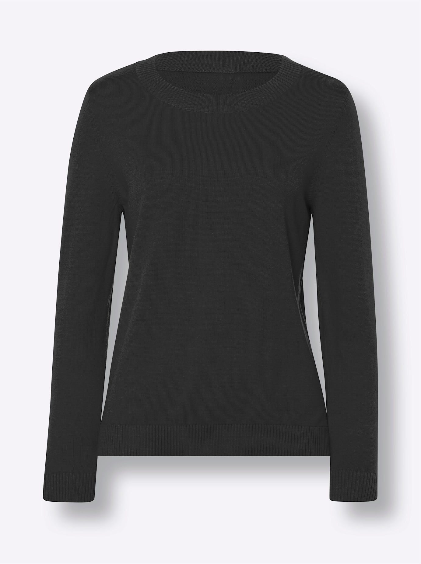 Classic Basics Gebreide Trui met lange mouwen