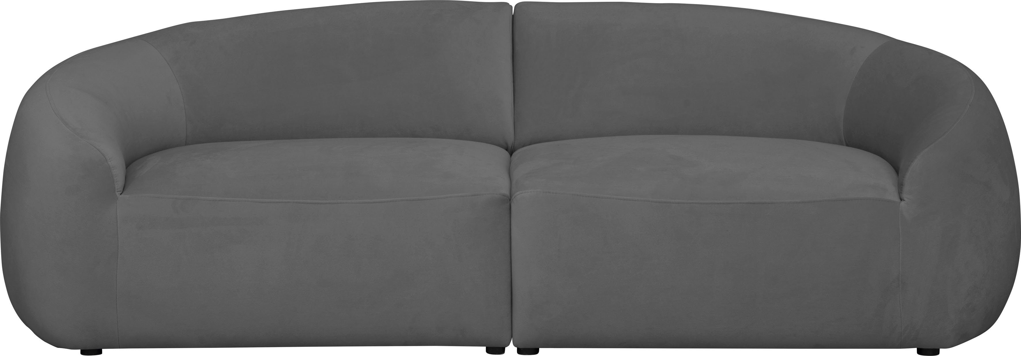 LeGer Home by Lena Gercke Megabank YANI designerbank, organische vorm, afmetingen B/D/H: 240/64/81 cm