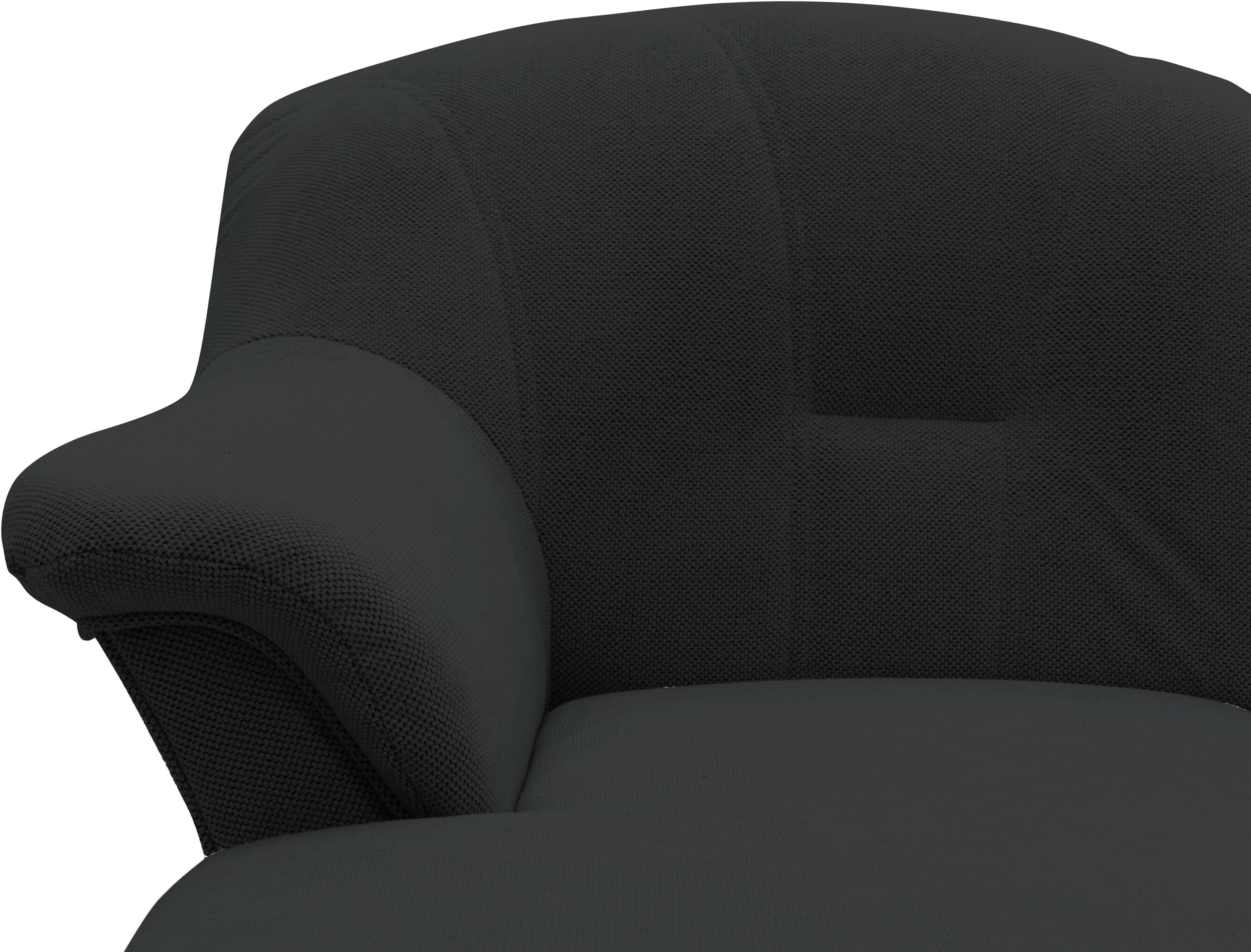 DOMO collection Zithoek Flores ook in leren bekleding, B/D/H: 293/180/86 cm, U-vorm (3 stuks)