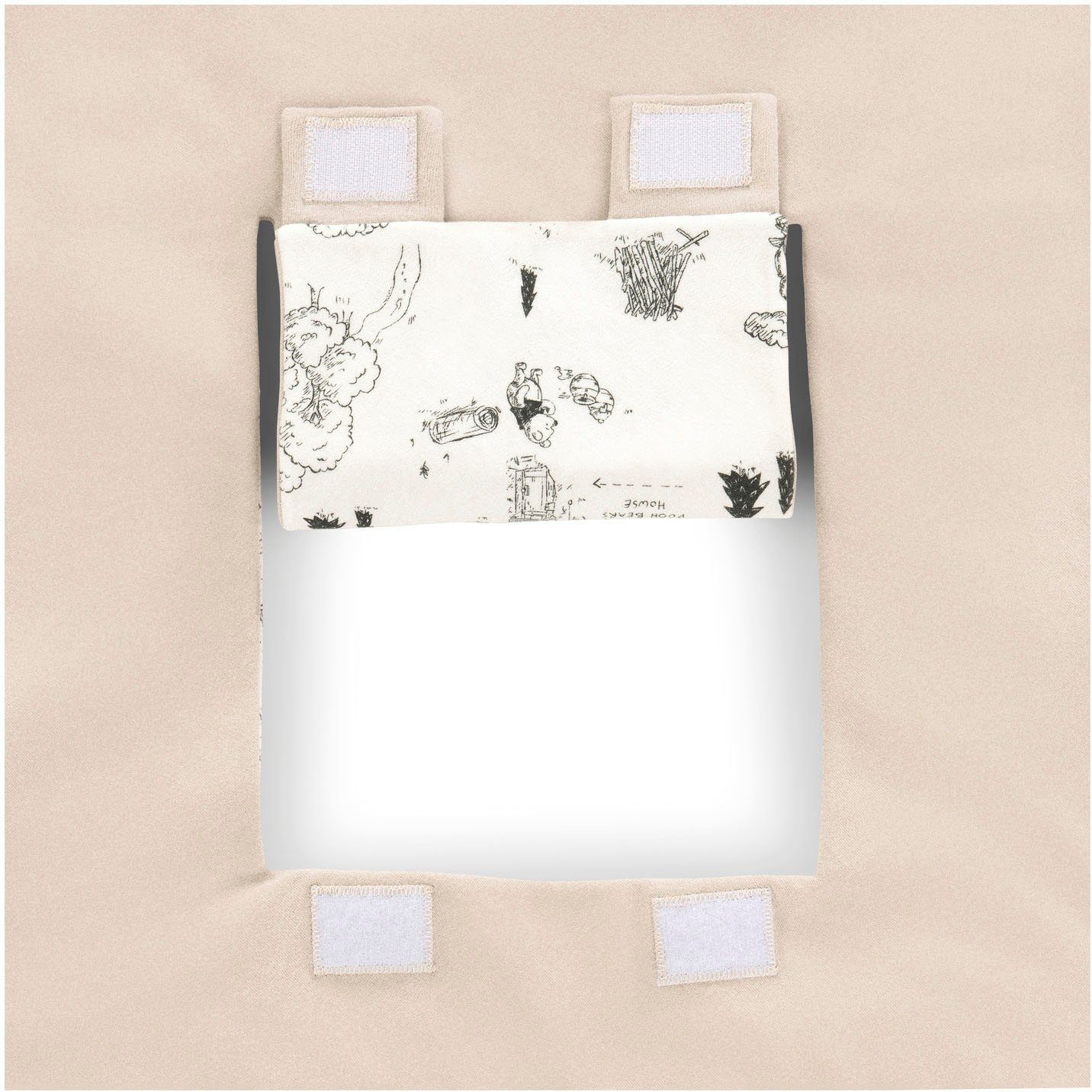 Hauck Babydeken Baby Inslapdeken, Snuggle N Dream Winnie the Pooh beige