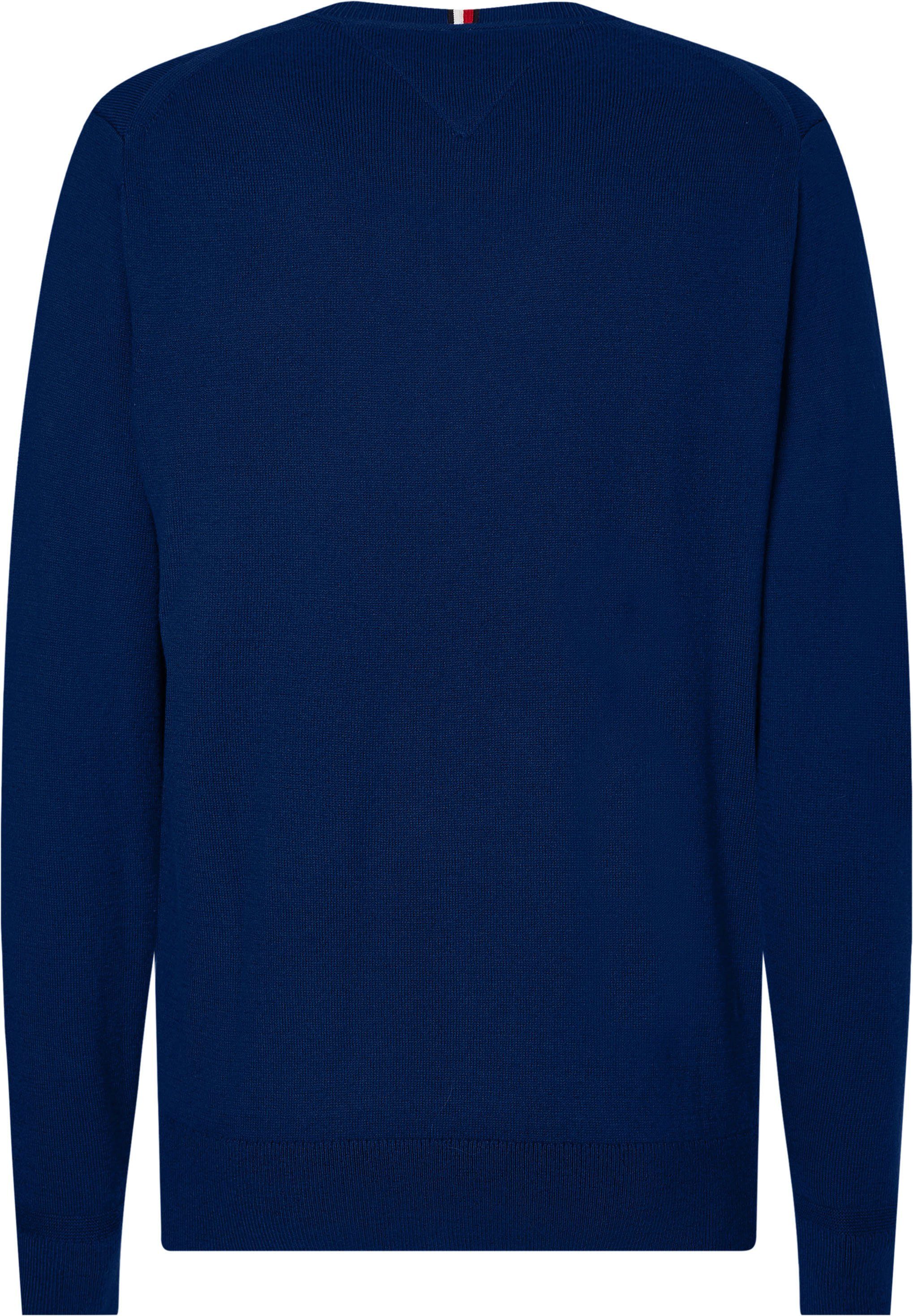 Tommy Hilfiger Trui met V-hals PIMA ORG CTN CASHMERE V NECK