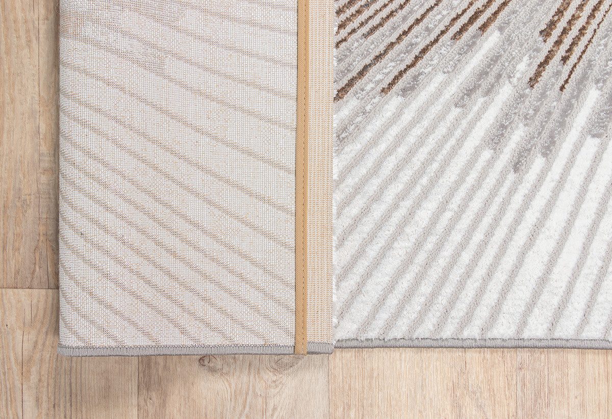 The carpet Vloerkleed Mila moderne woonkamer tapijt met elegant glanzende pool
