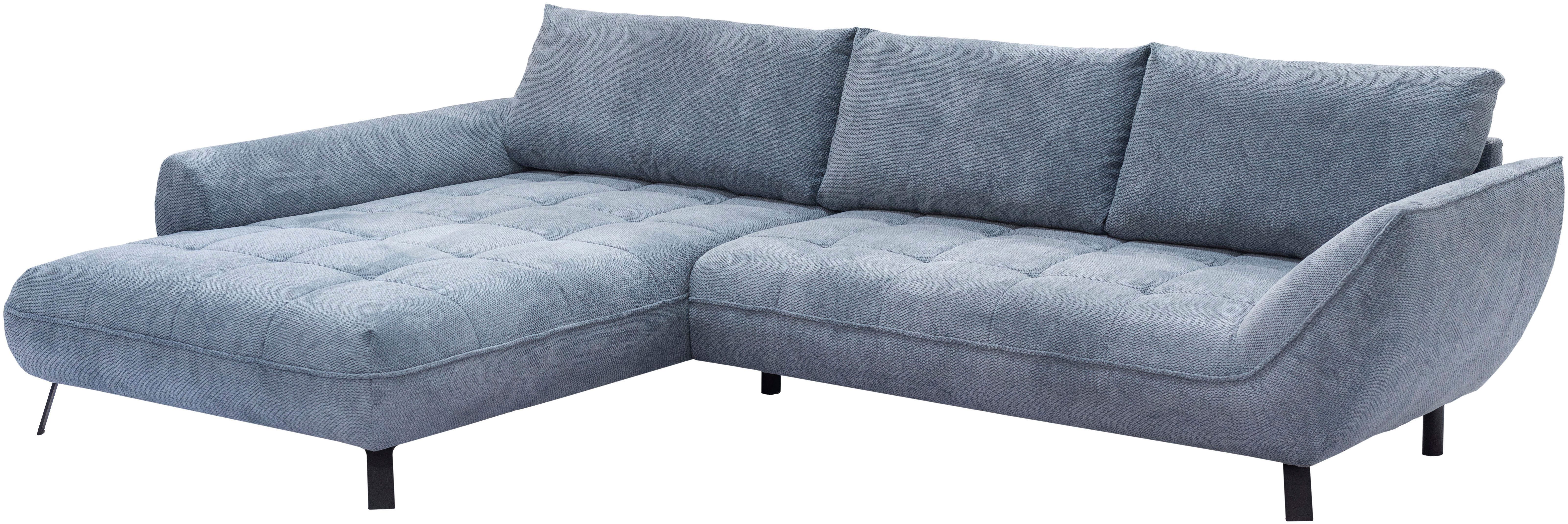 exxpo - sofa fashion Hoekbank Biarritz modern en elegant mega bank met geweldig zitcomfort, L-vorm