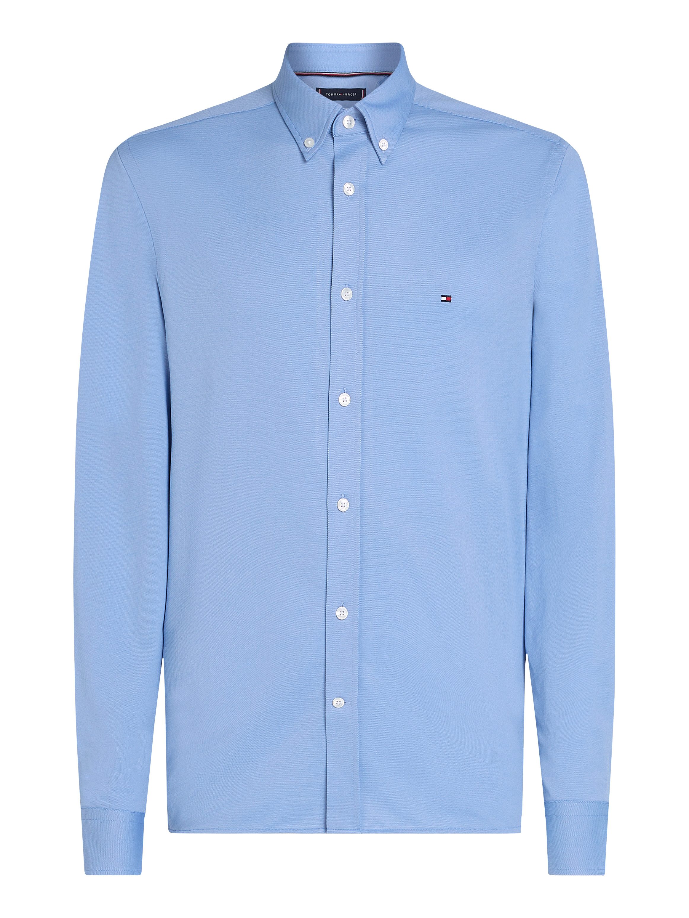 Tommy Hilfiger Overhemd met lange mouwen PERFORMANCE TWO TONE SF SHIRT