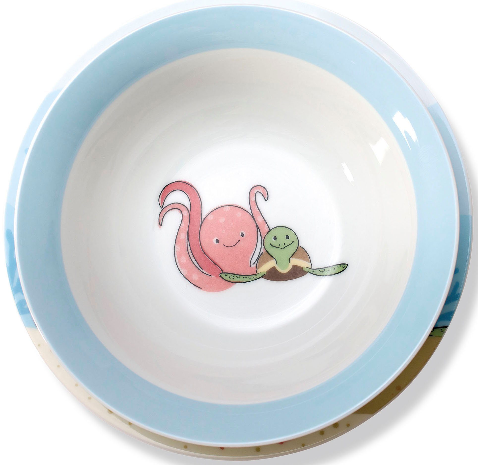 Ritzenhoff & Breker Kinderservies-set Onderwaterwereld in decoratieve geschenkdoos (set, 3-delig)