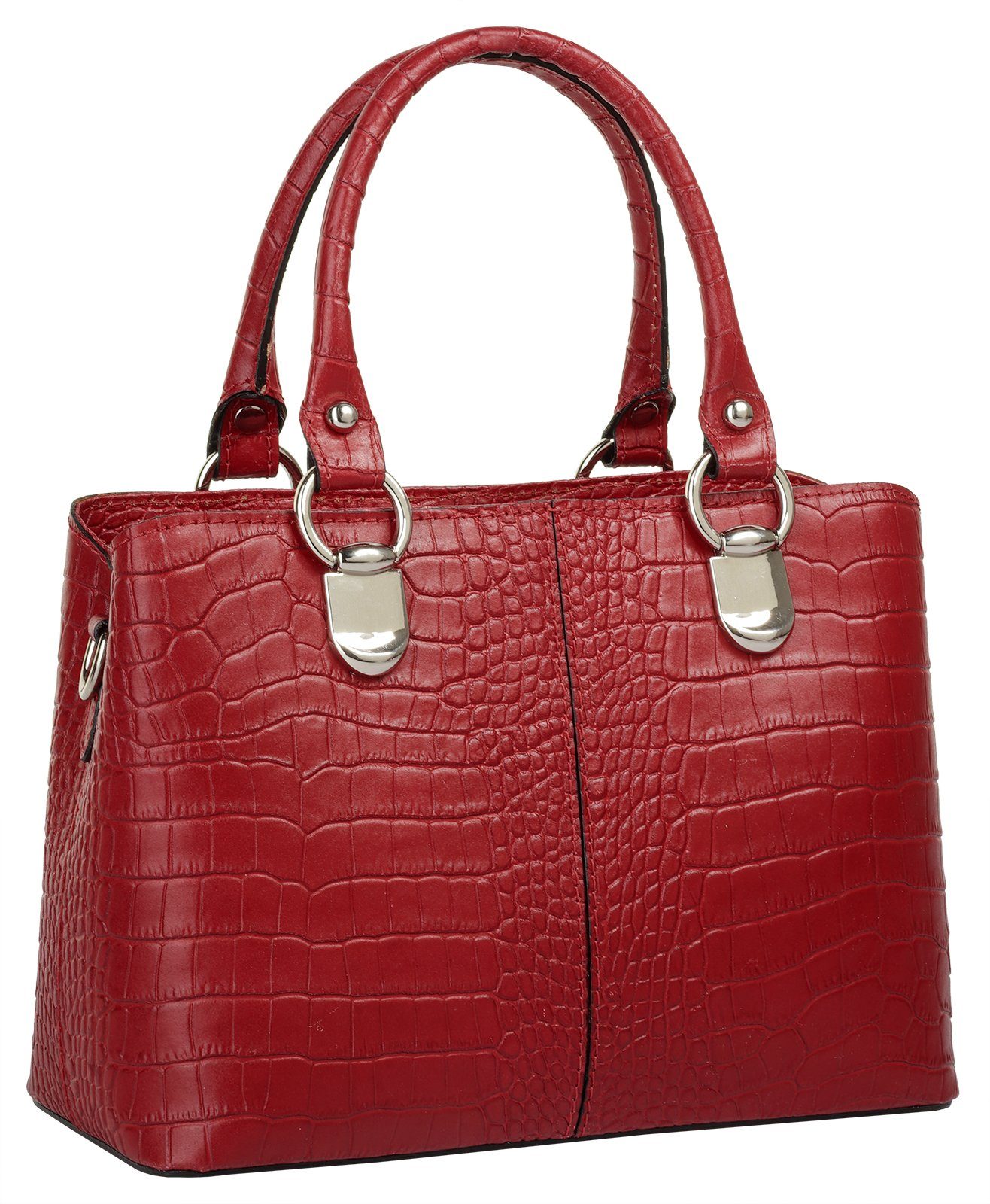 Cluty Schoudertas echt leer, made in italy