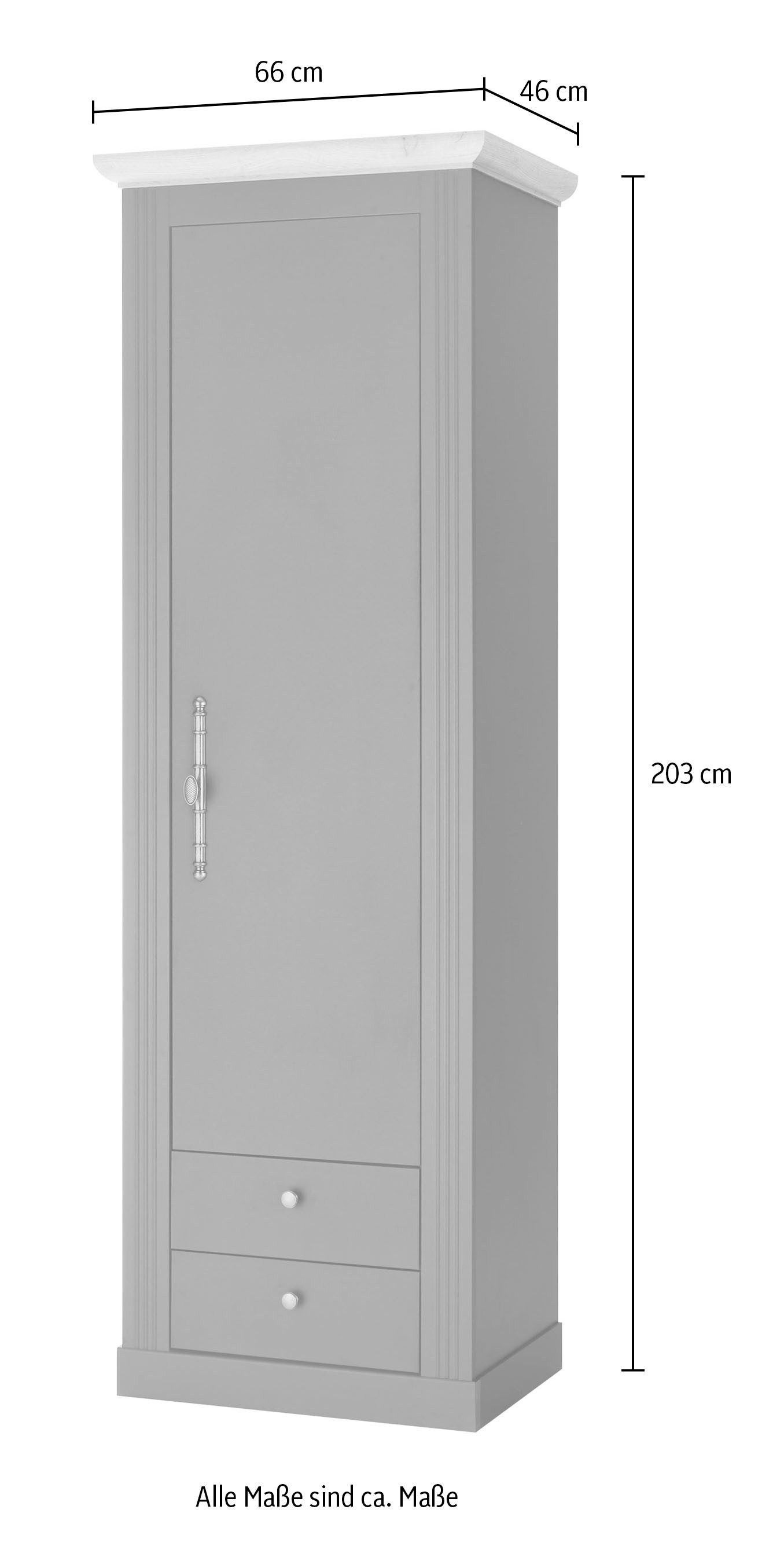 Home affaire Kantoormeubelset Westminster in romantische rustieke stijl, exclusief by otto