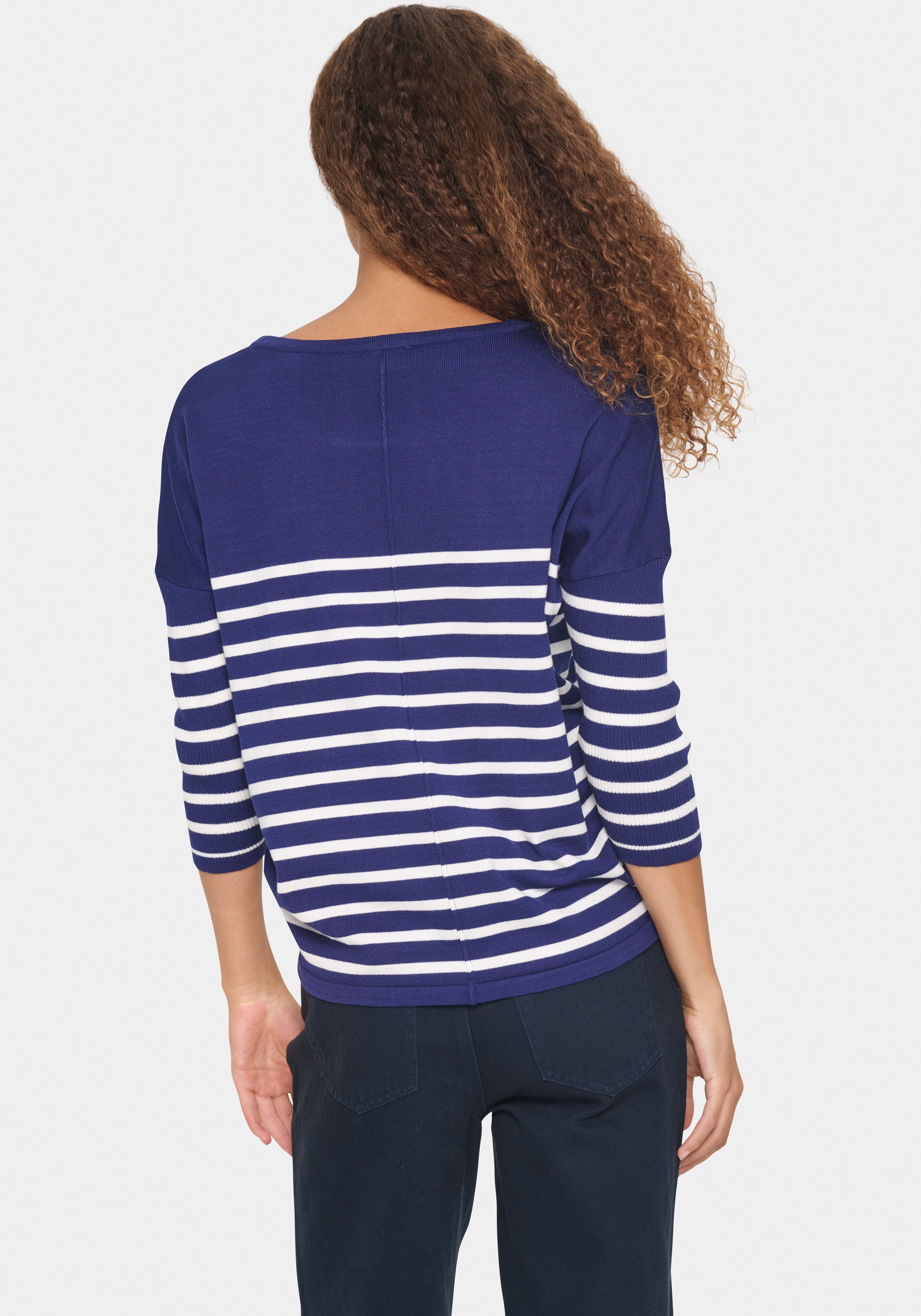 Saint Tropez Gebreide trui MilaSZ R-neck St. Pullover