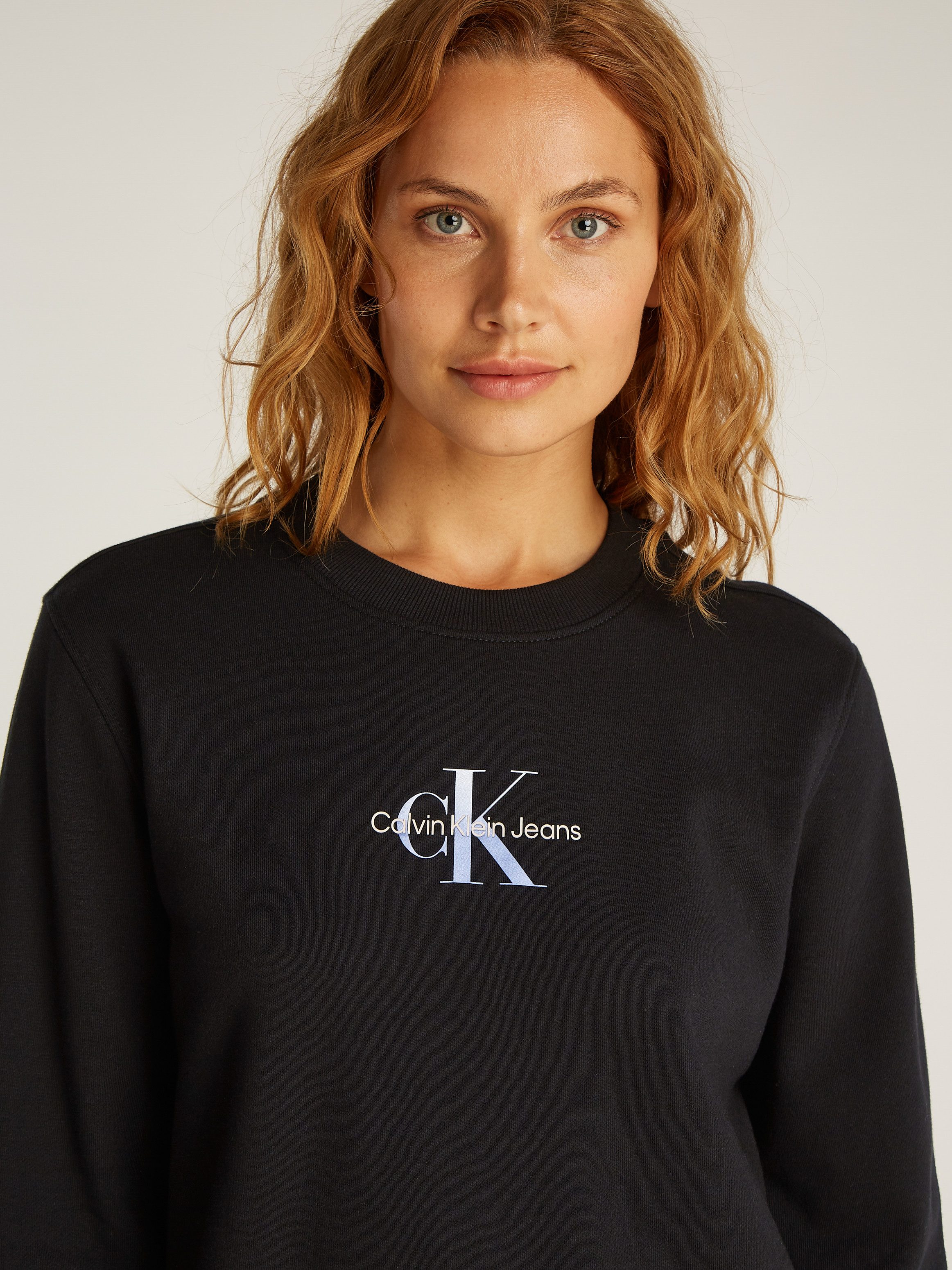 Calvin Klein Sweatshirt GRADIENT MONOLOGO CREWNECK