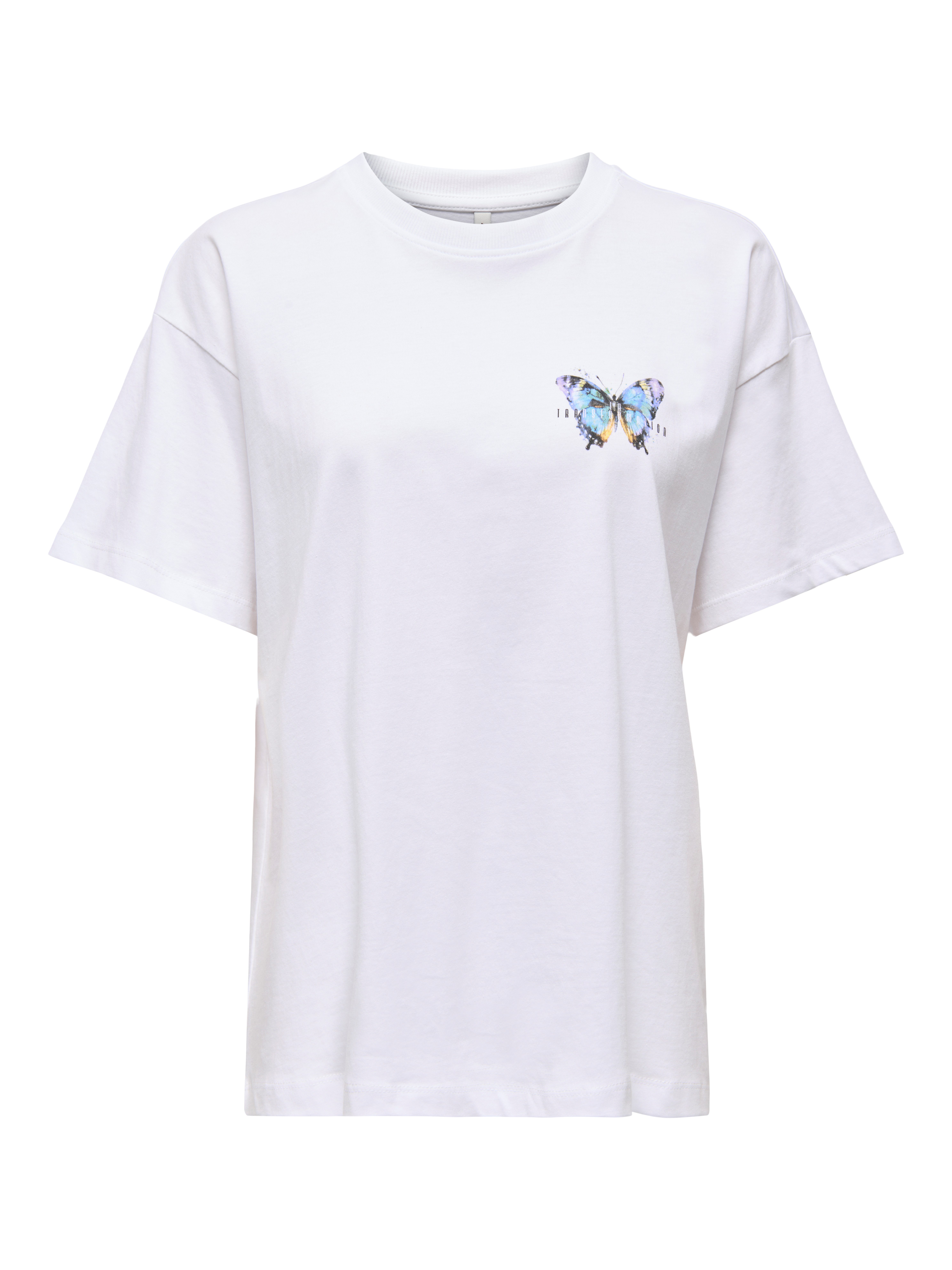 Only Shirt met korte mouwen ONLVIVVI LIFE S/S LOVELY TOP JRS
