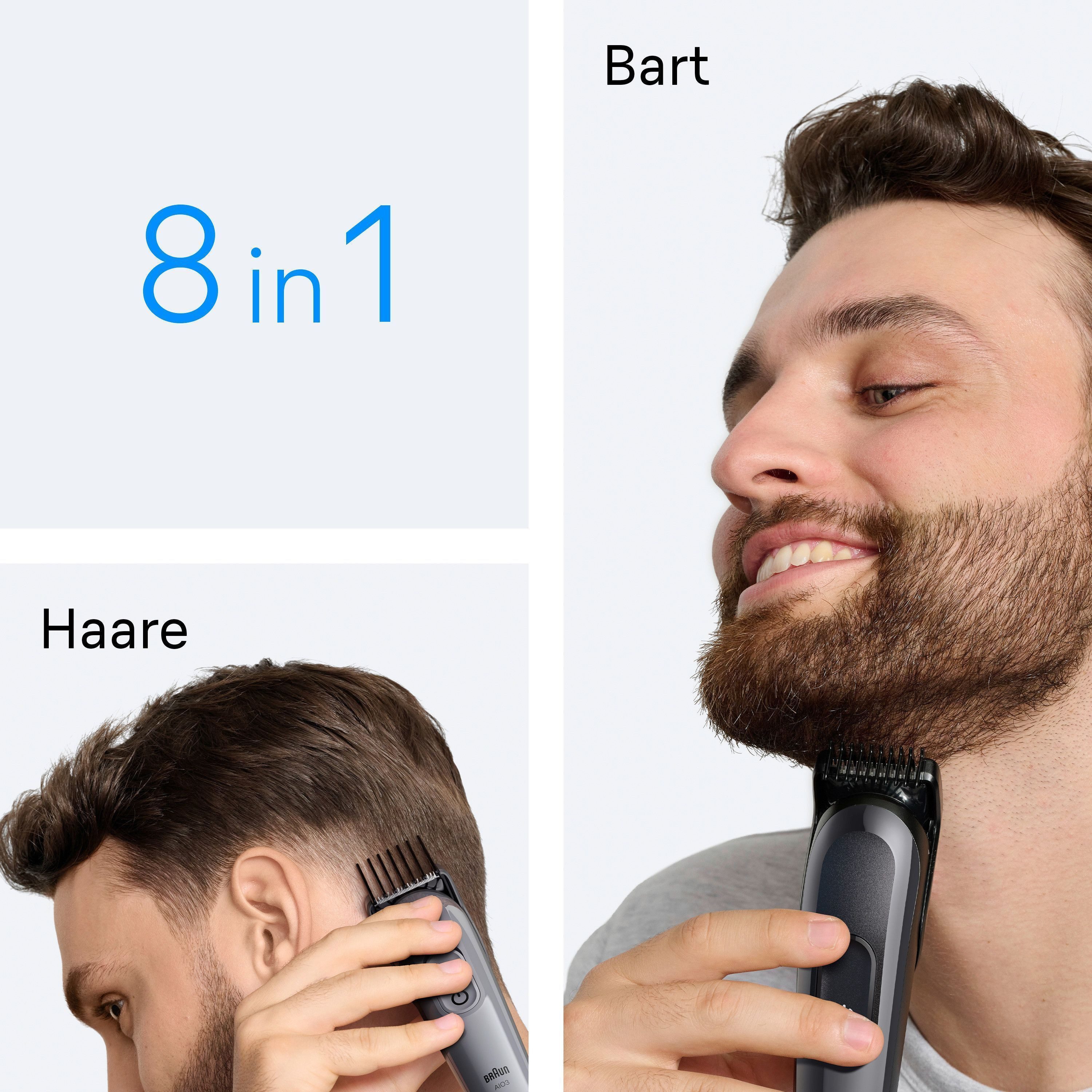 Braun Tondeuse All-in-One Series 3, 8in1 Pflegeset