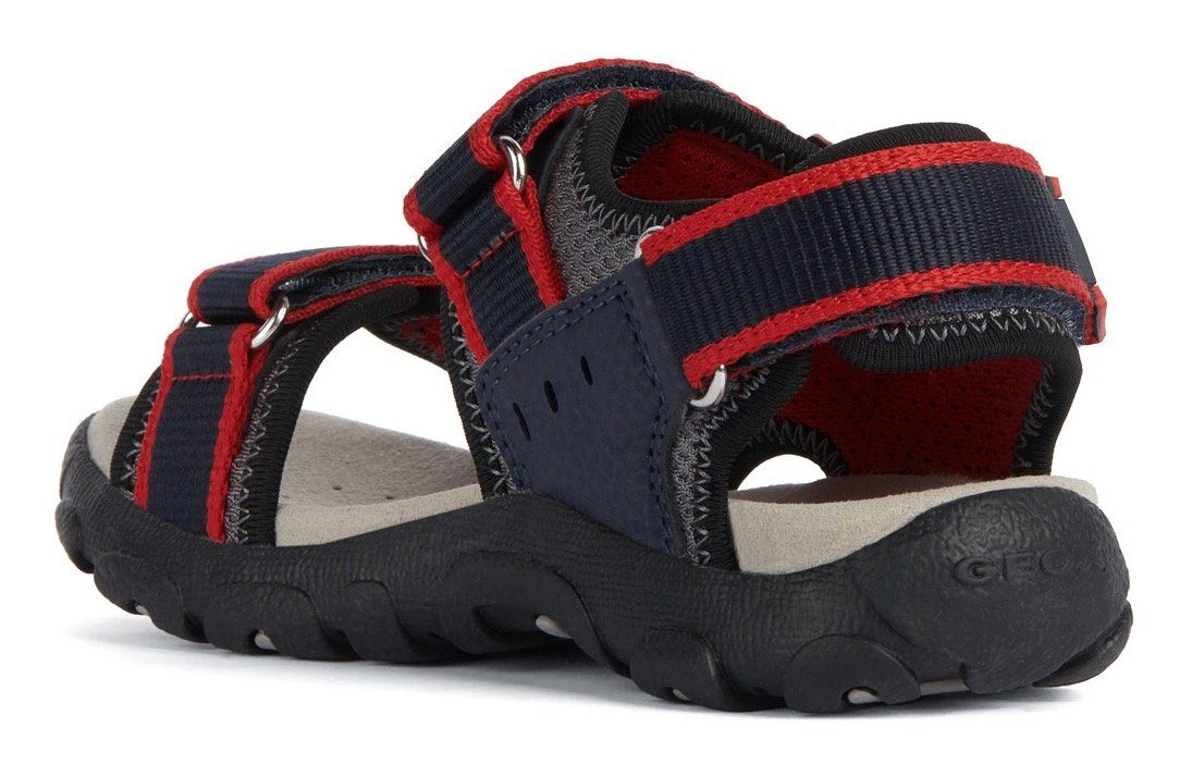Geox Sandalen JR SANDAL STRADA , zomerschoen, klittenbandschoen, sandaal, met hiel klittenbandsluiting