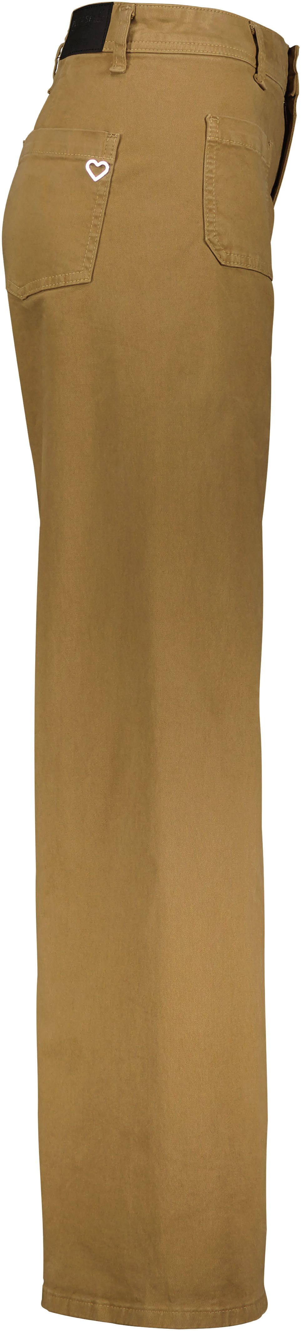 Please Jeans Broek met wijde pijpen van hoogwaardige katoenmix met stretch
