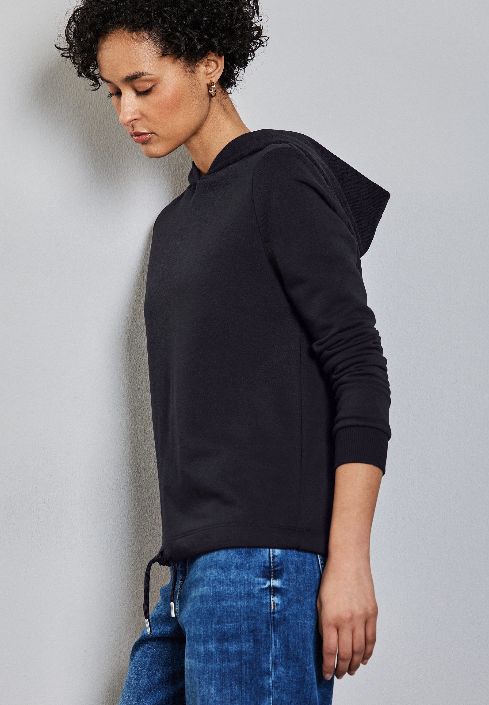 STREET ONE Hoodie met een capuchon