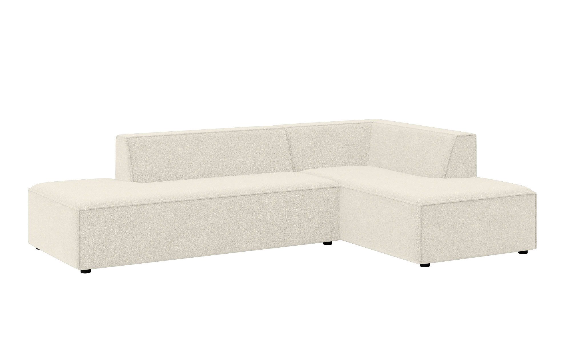 INOSIGN Hoekbank Cavan met ottomane links of rechts bestelbaar L-vorm met golfondersteuning, afmetingen B/D/H: 270/180/72 cm