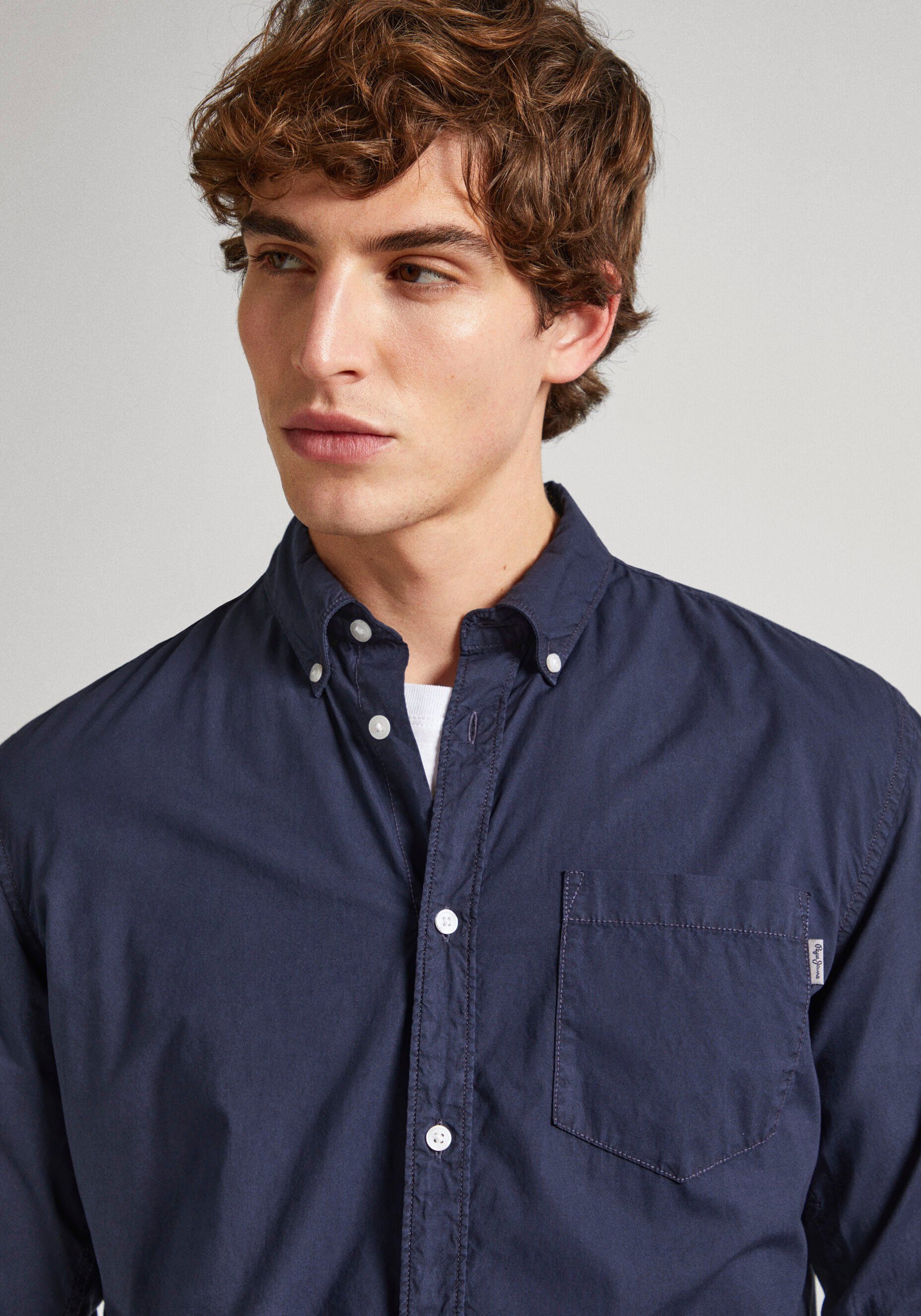 Pepe Jeans Overhemd met lange mouwen Pepe Overhemd PRINCE