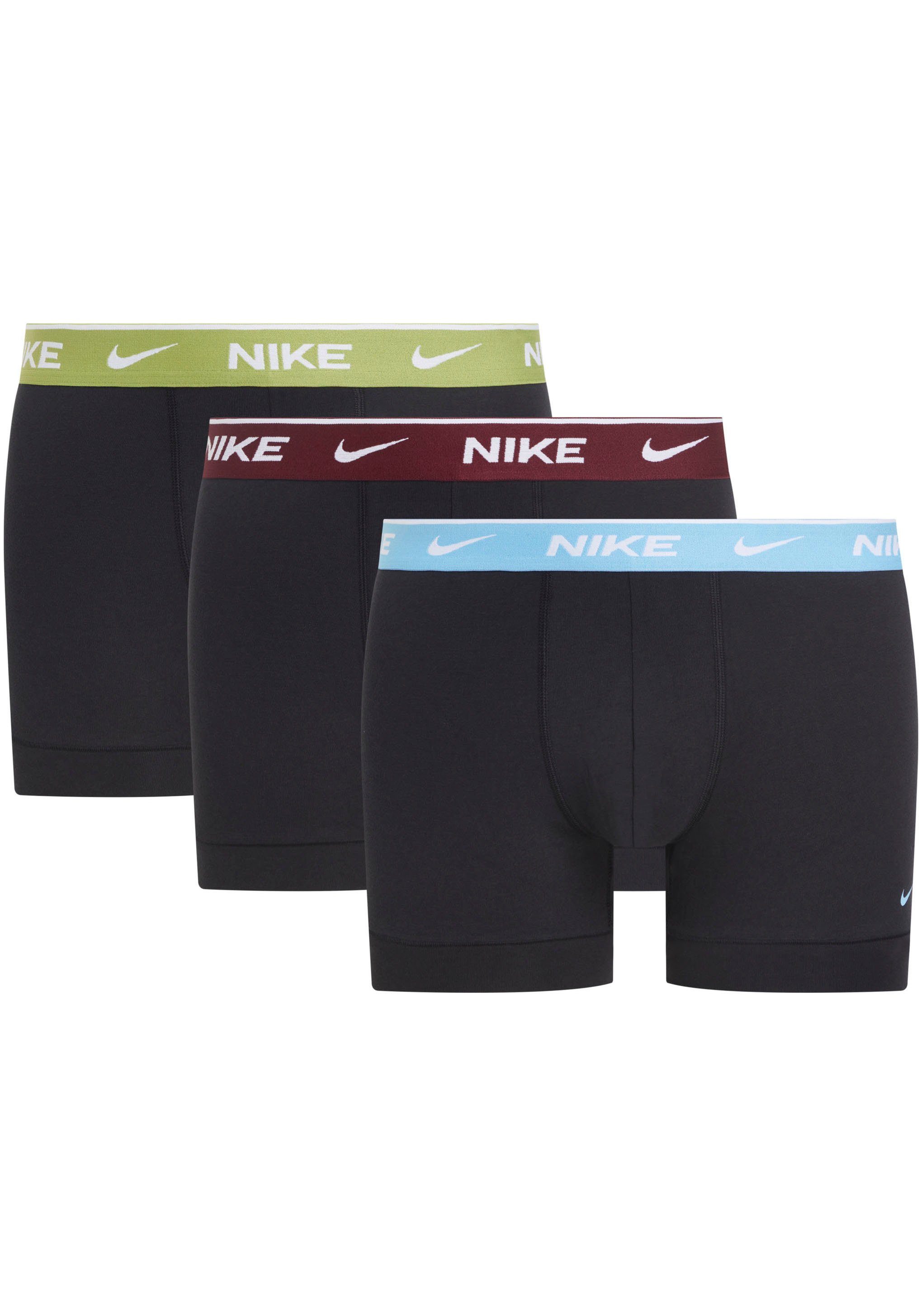 Nike Boxershort met elastische band met logo in een set van 3 stuks