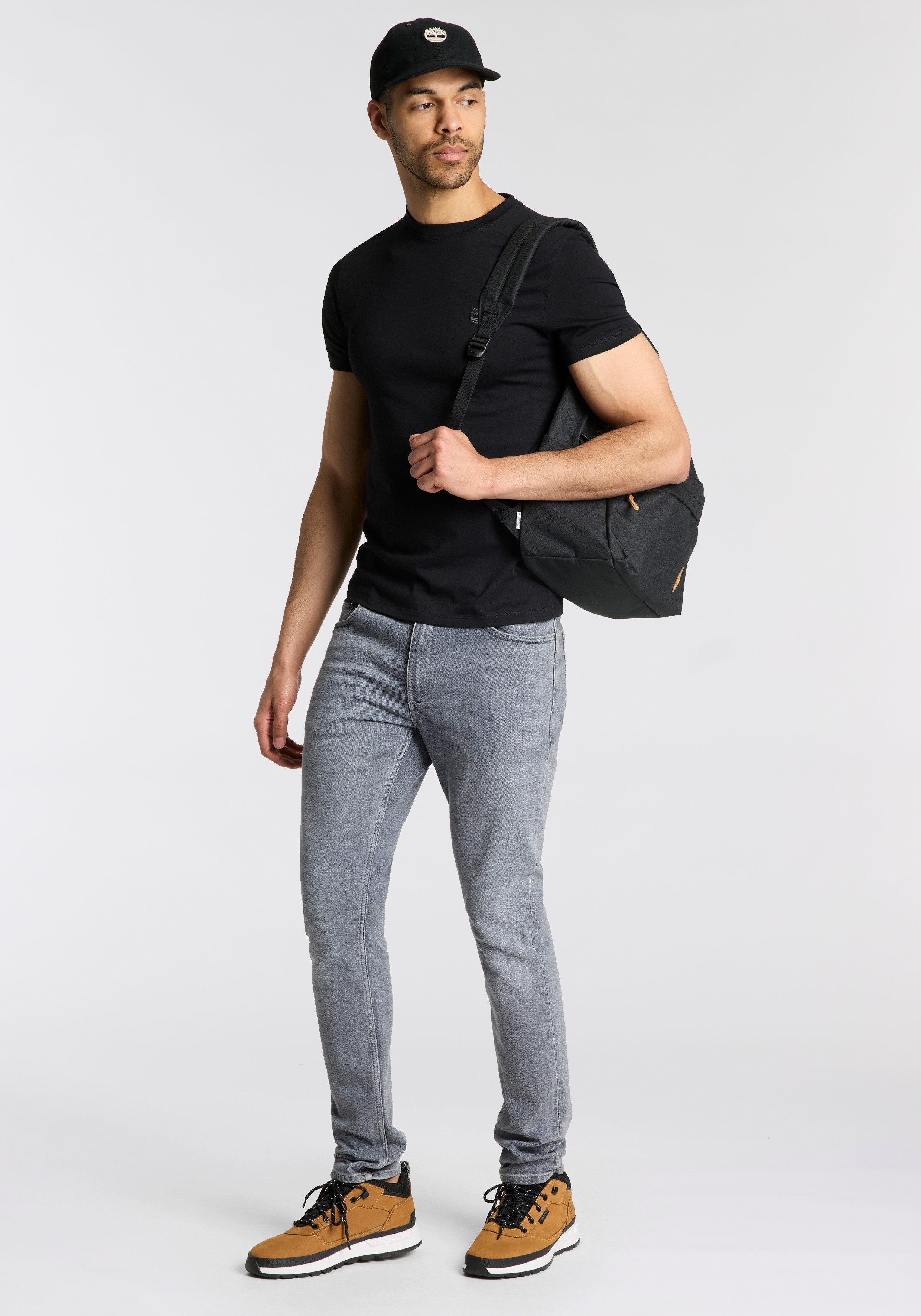 Timberland T-shirt STACK LOGO Short Sleeve Tee
