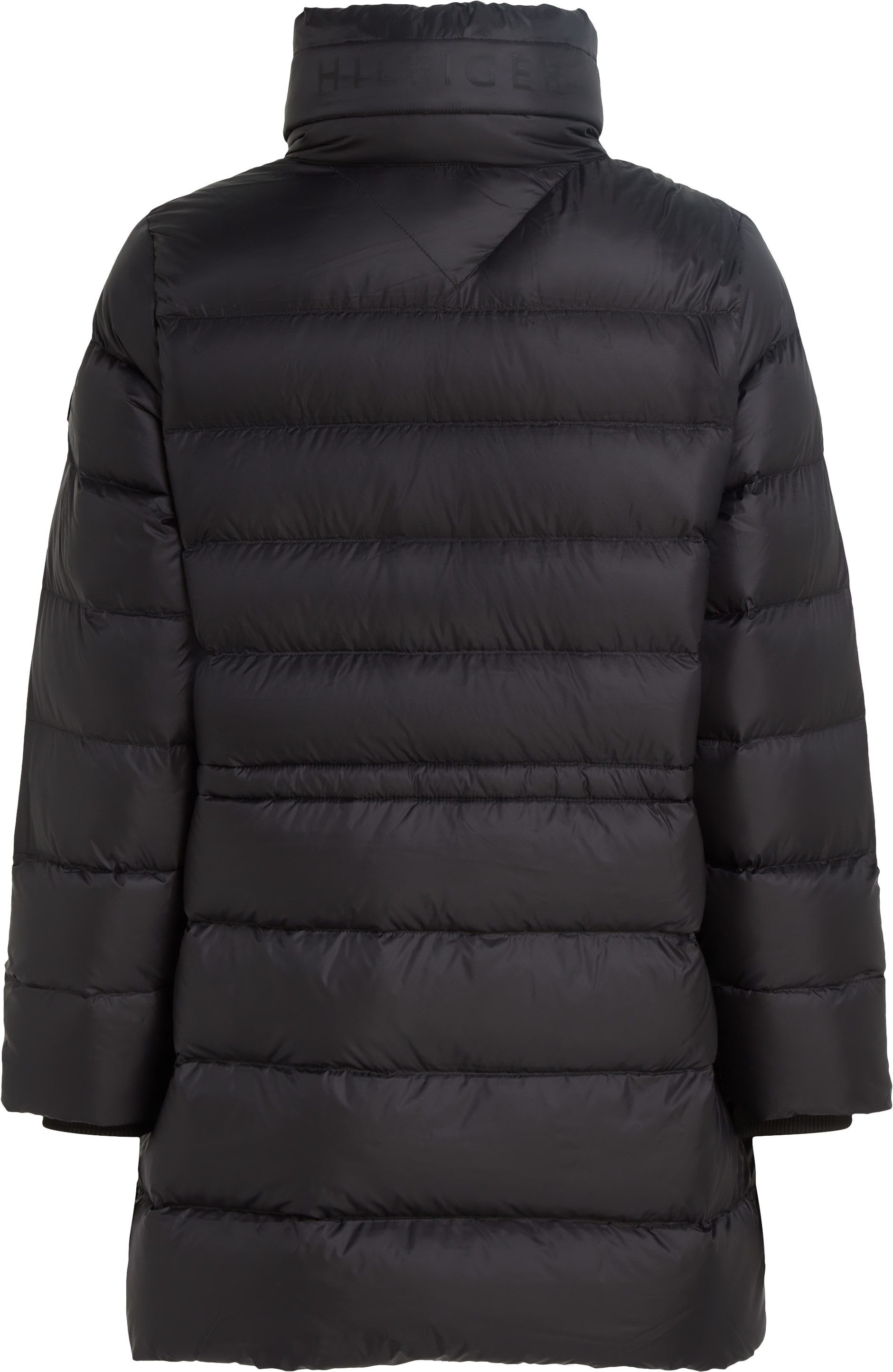Tommy Hilfiger Lange jas met gestempeld logo