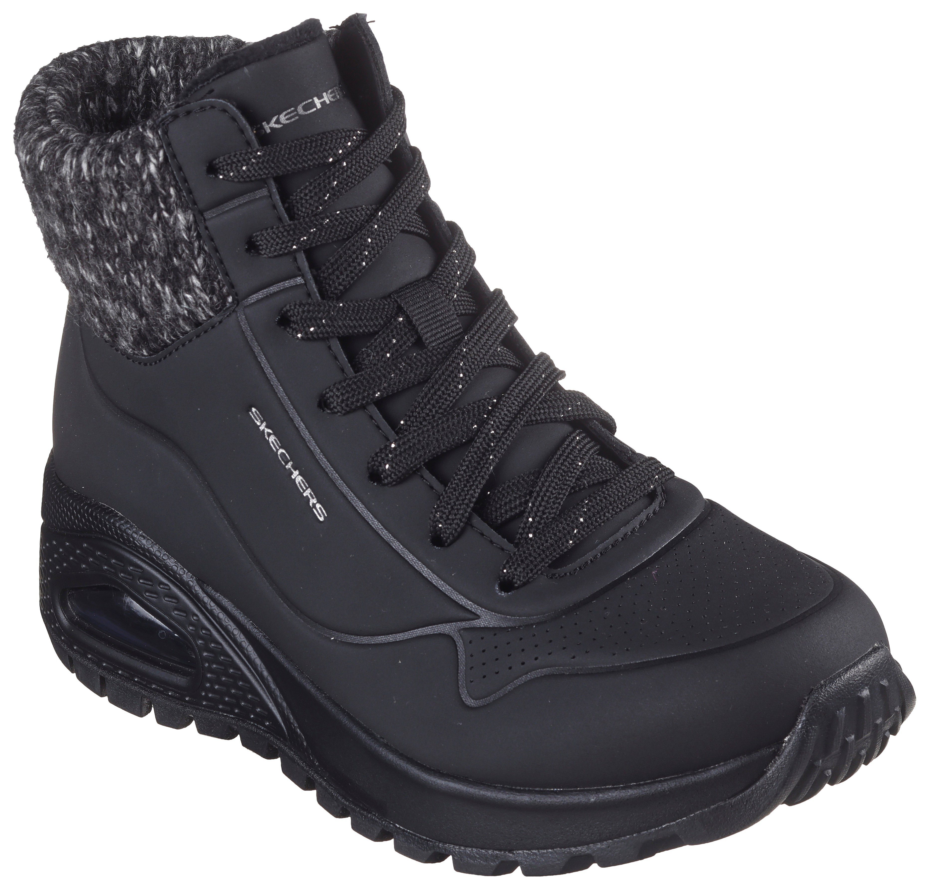 Skechers Winterlaarzen UNO Rugged met skech-air-luchtkamerzool