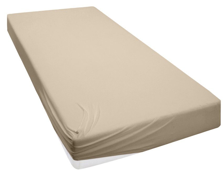 OTTO products Hoeslaken Neele in mt. 90x200, 140x200 of 180x200 cm van gots-gecertificeerd biologisch katoen, voor matrassen tot 18 cm hoogte