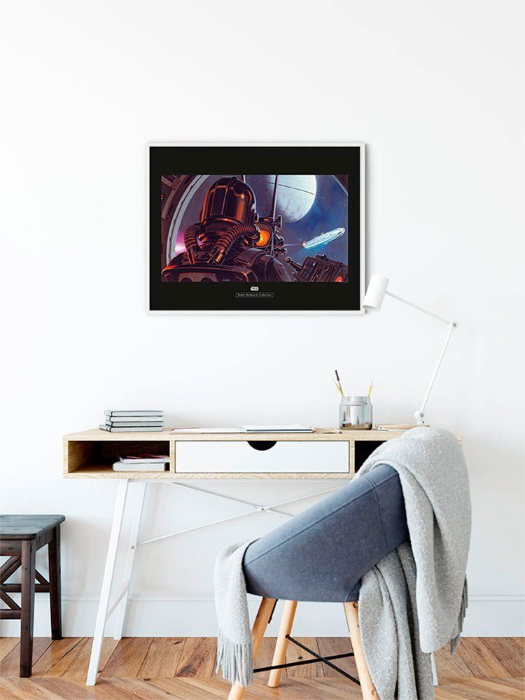 Komar Wanddecoratie Star Wars Classic RMQ TIE-Fighter piloot Wanddecoratie voor de kinderkamer - zonder lijst (1 stuk)