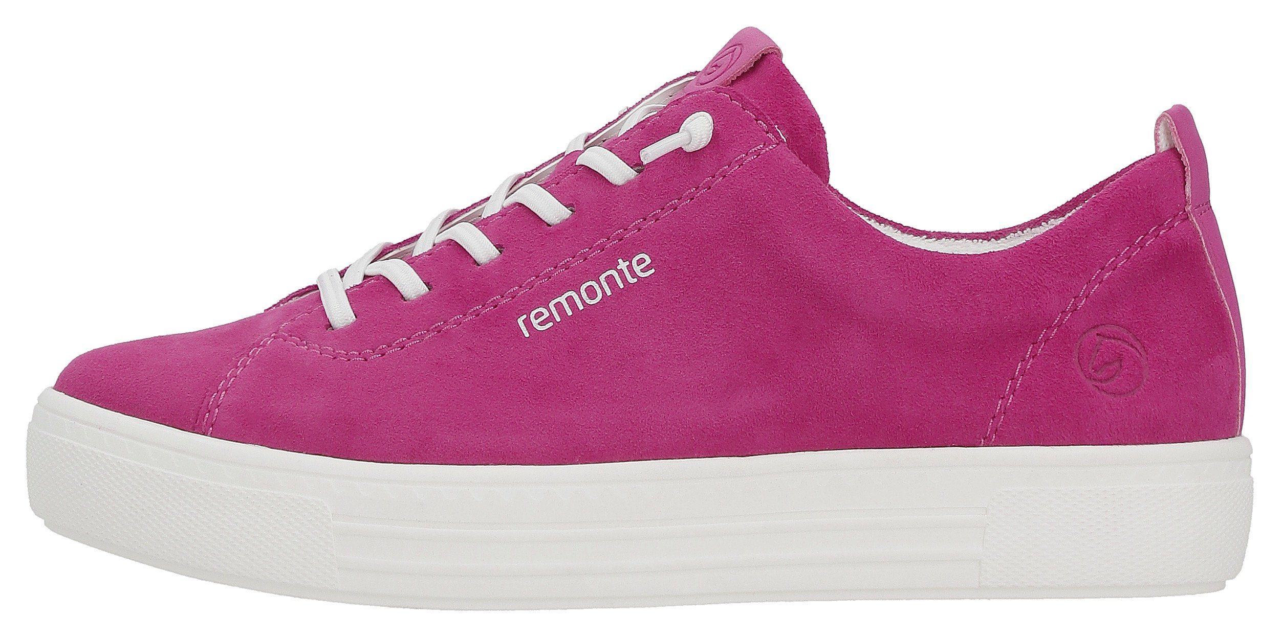 Remonte Slip-on sneakers Plateau sneaker, slipper, vrijetijdsschoen met praktische verwisselbare inlegzool