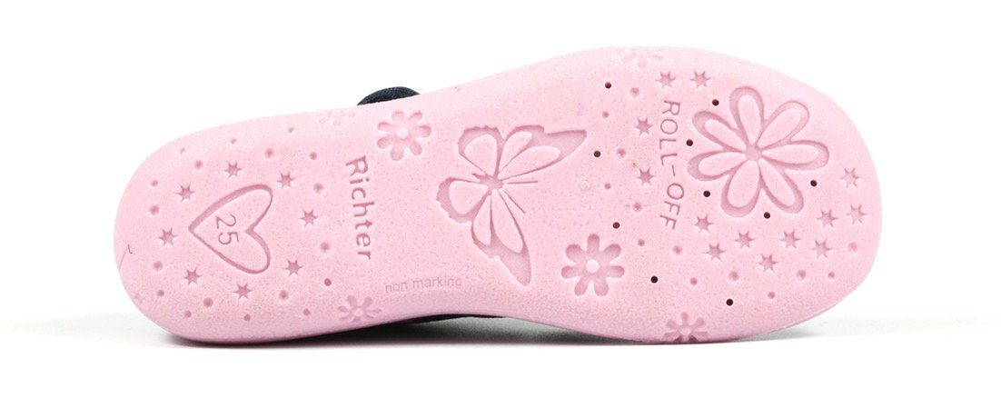 Richter Pantoffels Klittenbandschoen, kleuterschoen met schattige print