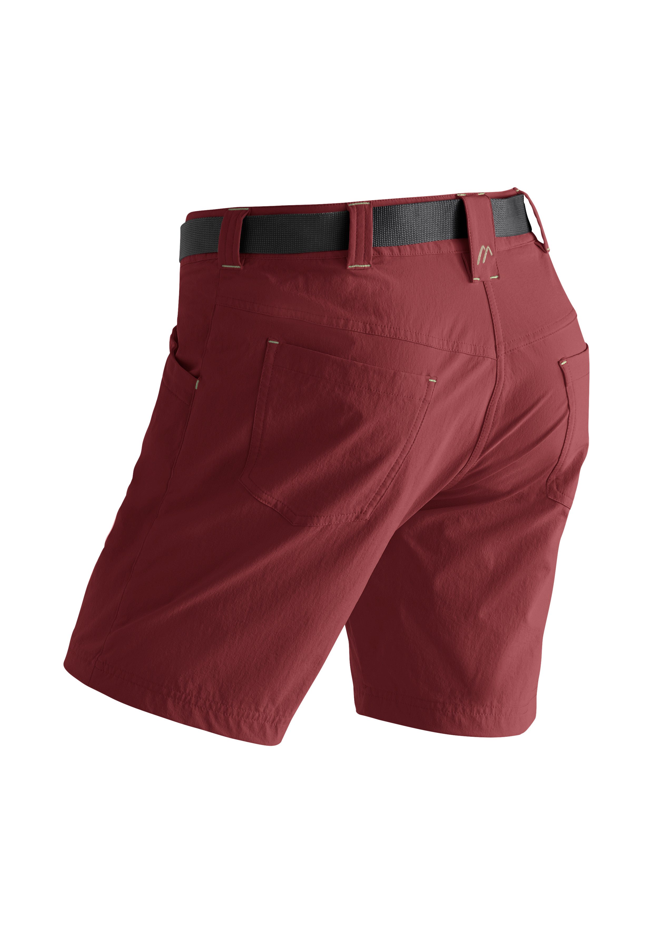 Maier Sports Functionele short Lulaka Shorts Dames shorts, korte wandelbroek, outdoorbroek met 4 zakken, regular fit