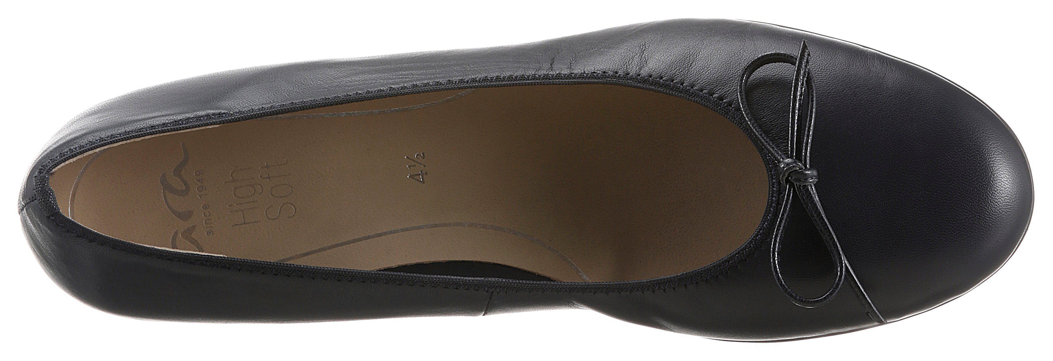 Ara Ballerina's SARDINIA Loafer, feestdagsschoen, zakelijke schoen met strik