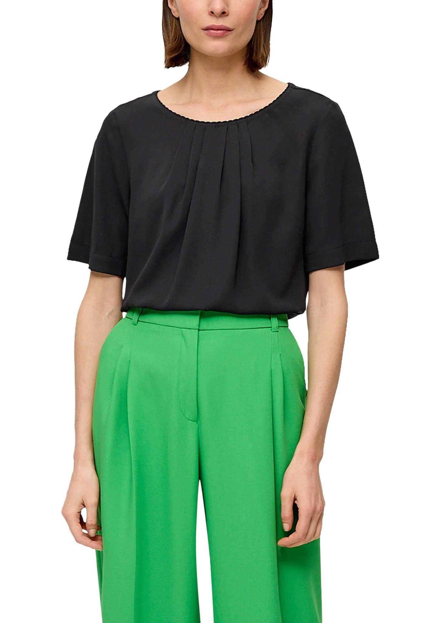 s.Oliver BLACK LABEL Blouse met korte mouwen