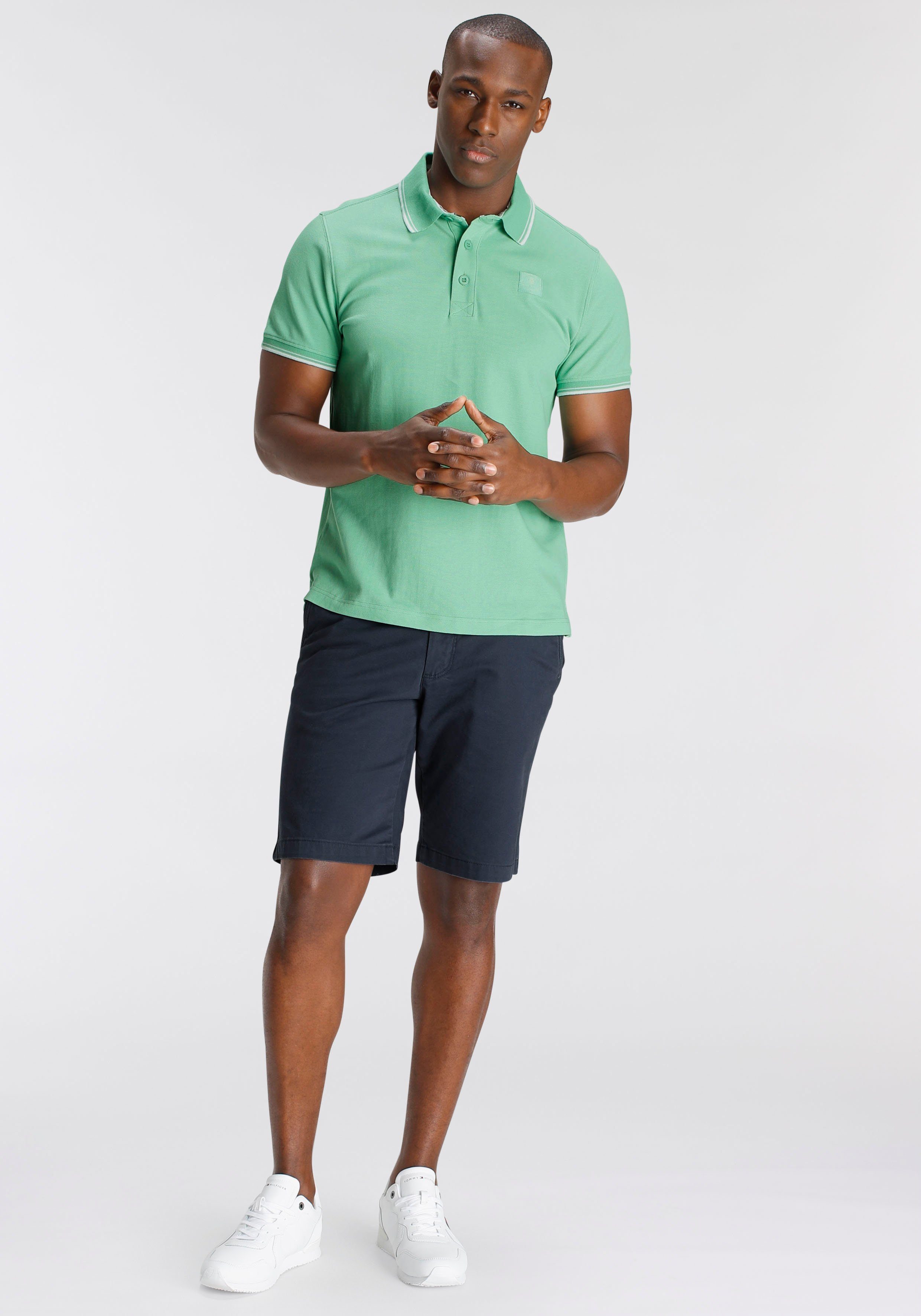 DELMAO Poloshirt Korte mouwen, losse pasvorm, polokraag, voor tennis of golf
