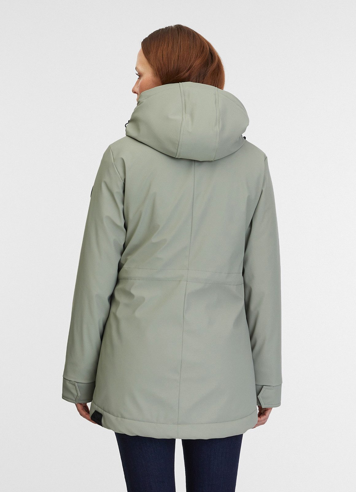 Ragwear Outdoorjack MONADIS RAINY WARM waterafstotende parka, gevoerd met verwarmende teddypluche