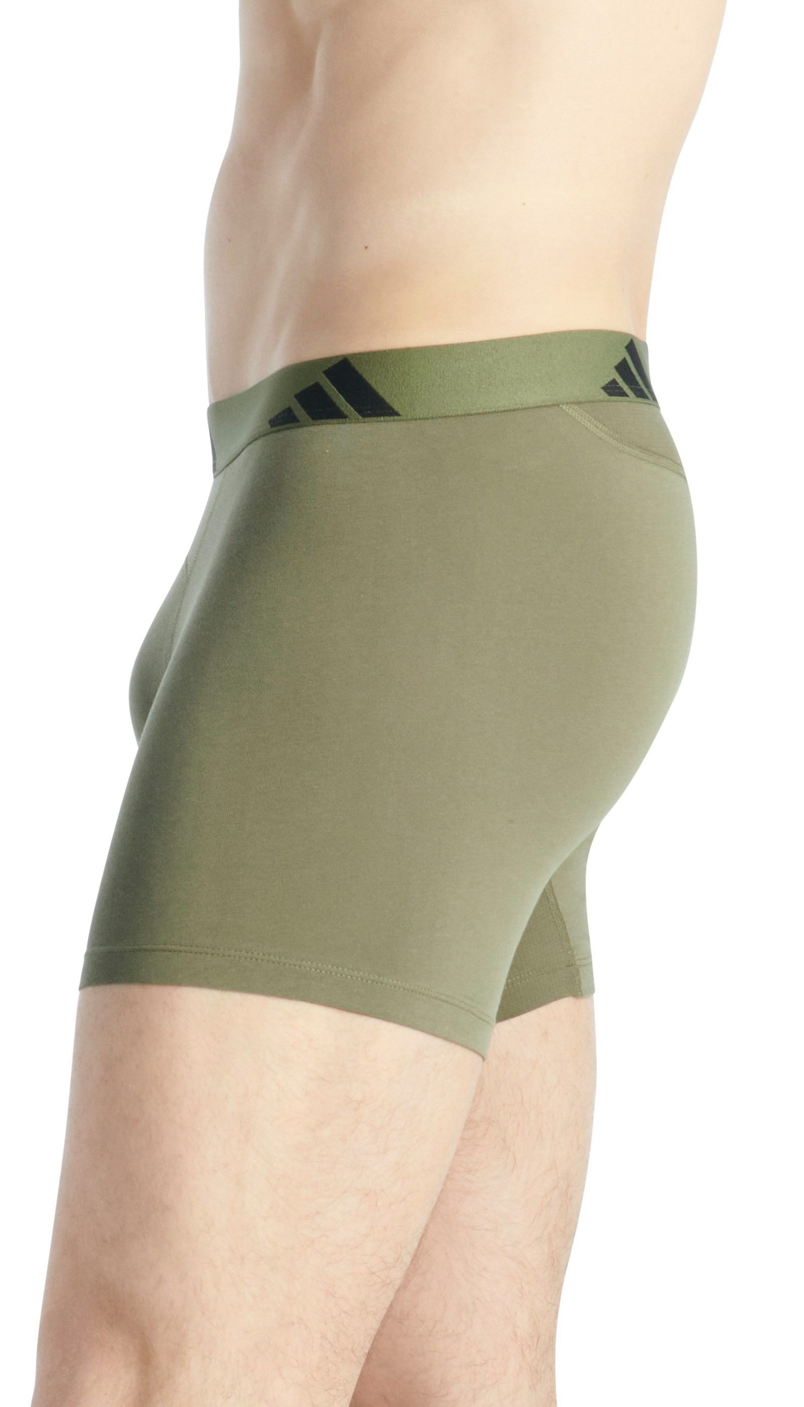 adidas Sportswear Boxershort Active Flex Cotton Geperforeerde mesh rugpartij en kruis (Set van 2)