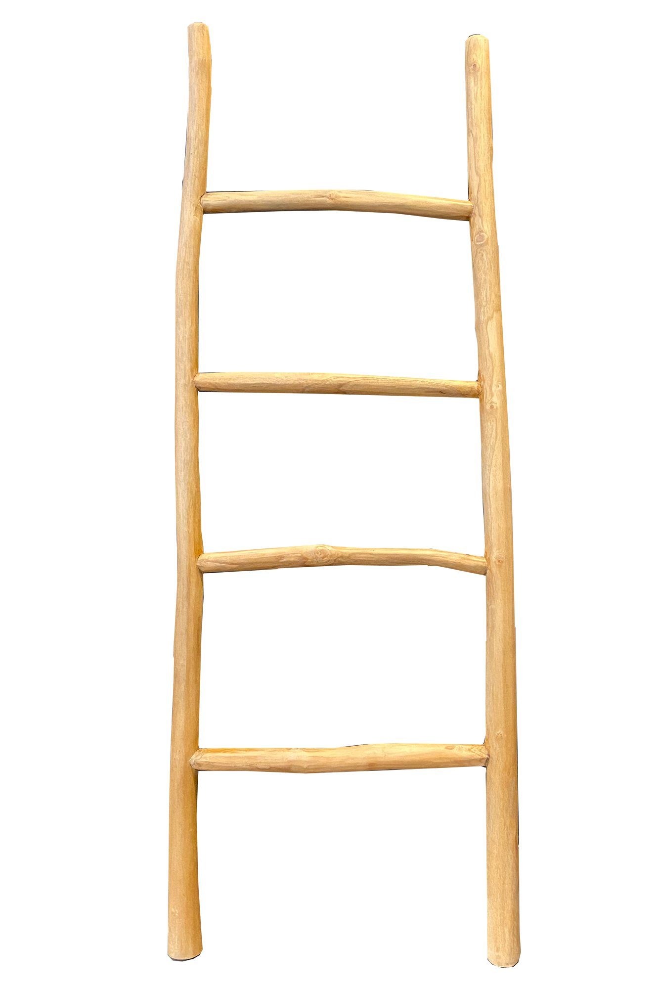 SIT Ladderrek Romanteaka van gerecycled teakhout, shabby chic, vintage