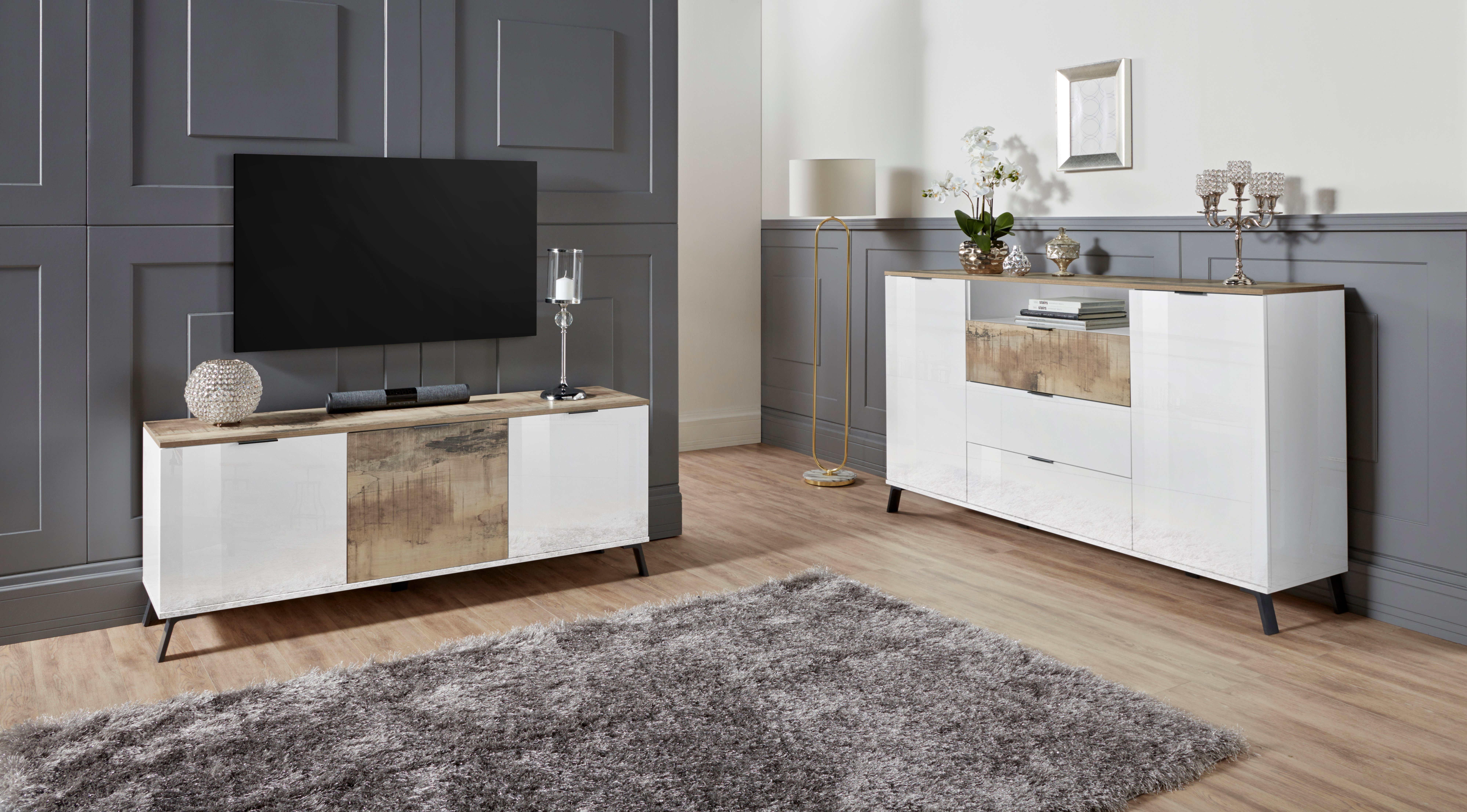 INOSIGN Highboard CASANOVA Hoogte ca. 100 cm
