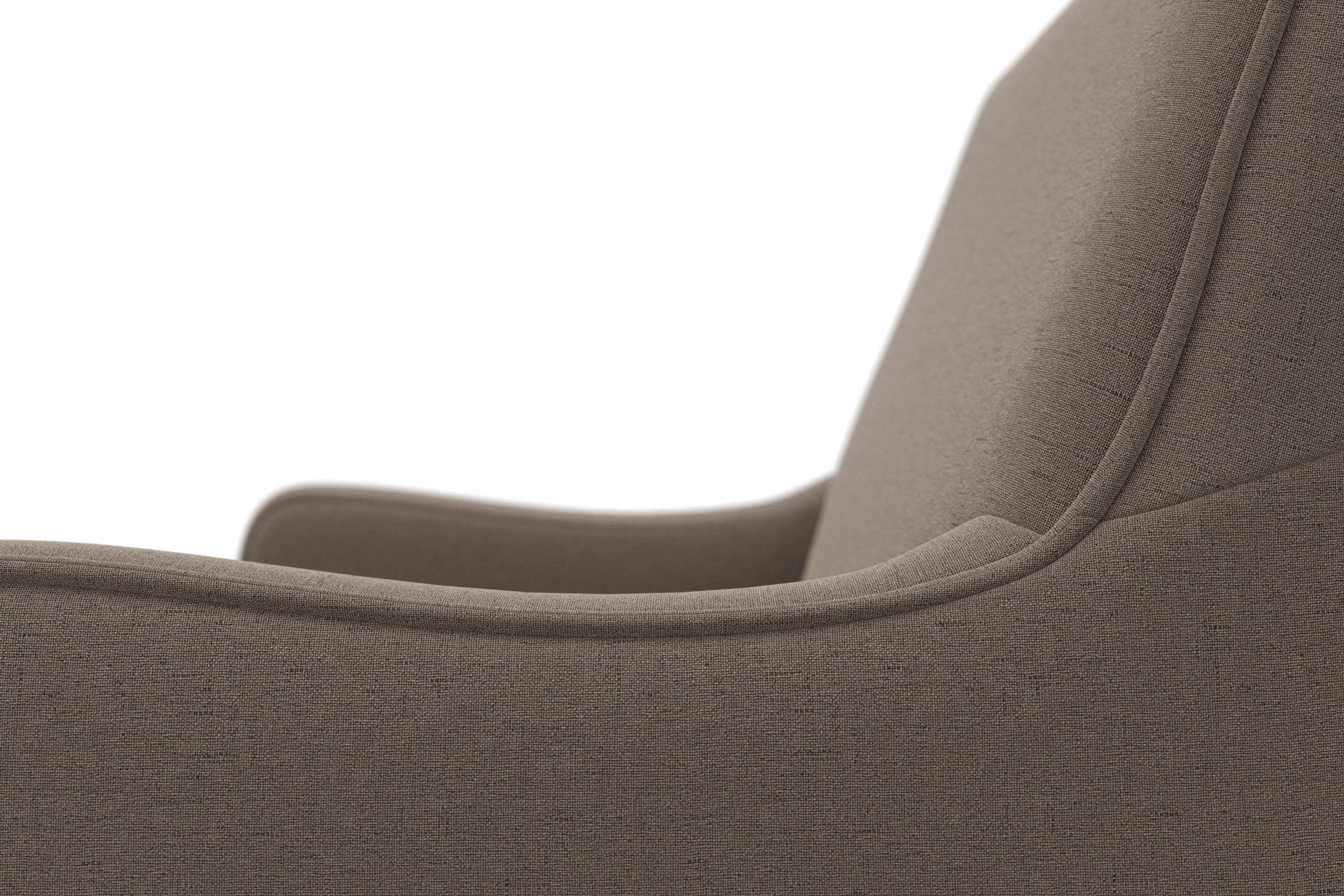 Home affaire Fauteuil County met engelse naad en binnenveringsinterieur (1 stuk)