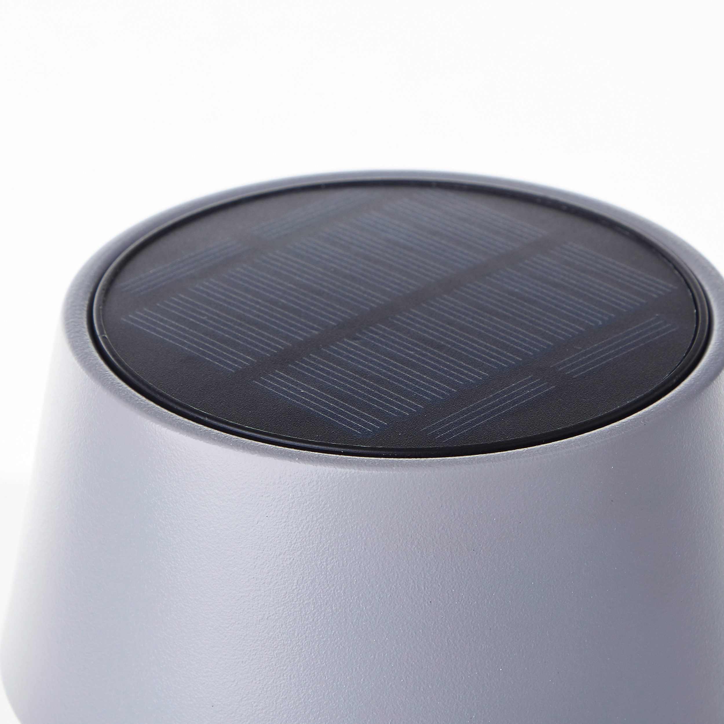 my home Led-tafellamp voor buiten Ocki tafellamp met zonne-energie en accu LED solar, 4 W, 300 lm, 3000 K, dimbaar, USB oplaadbaar, binnen & buiten (1 stuk)