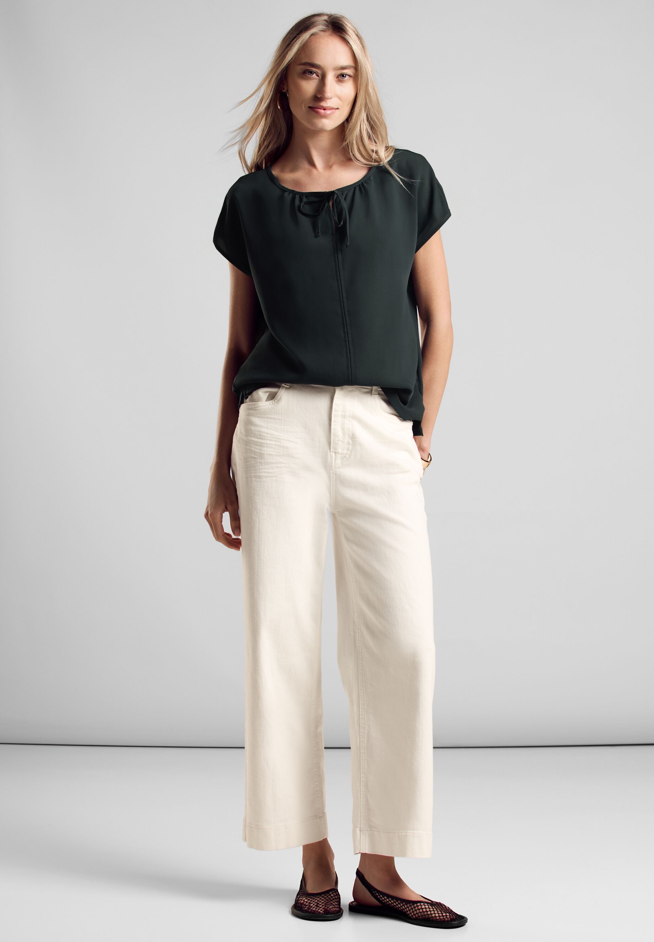 STREET ONE Shirttop met bandjes