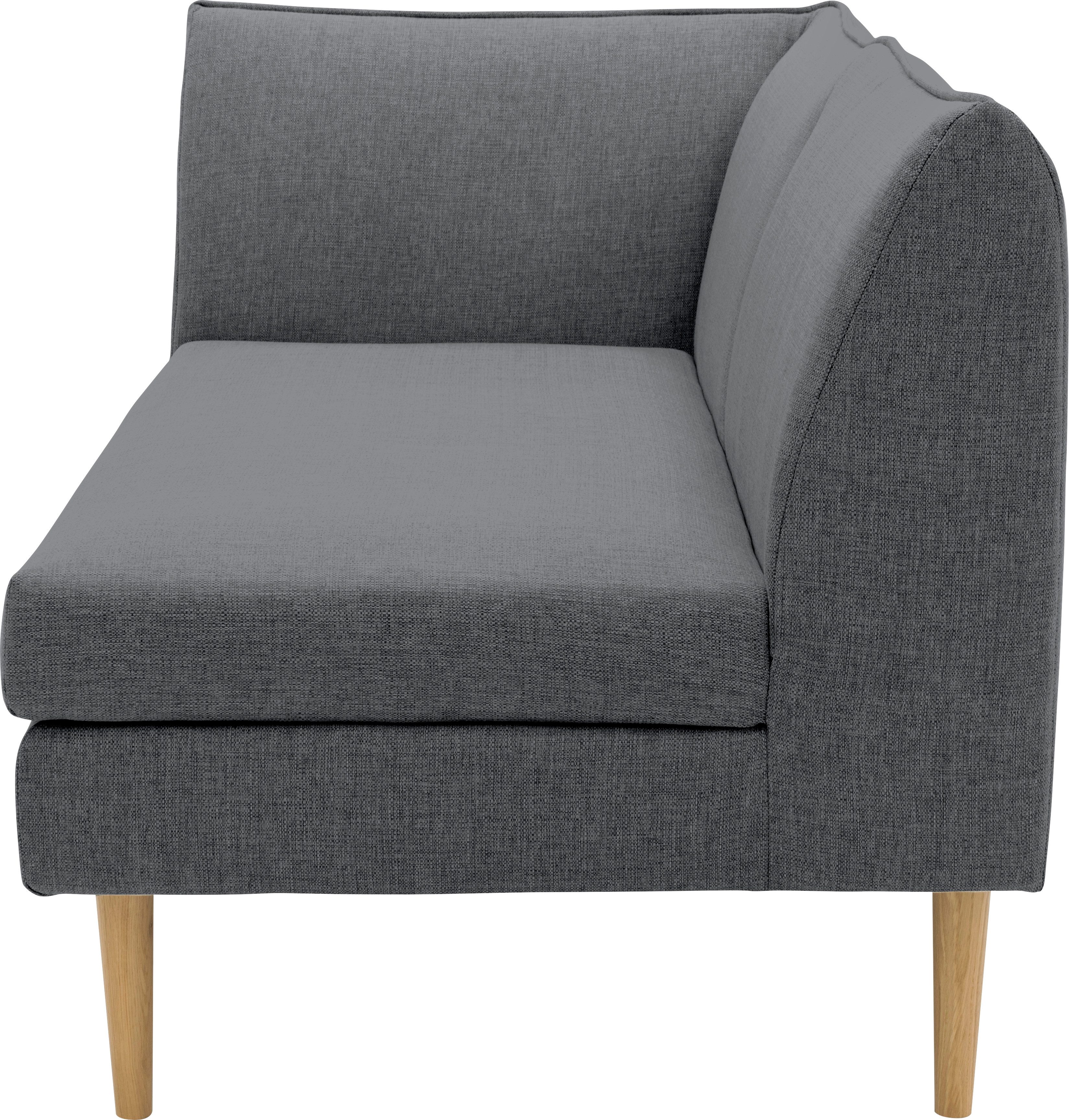 DOMO collection Bank-hoekelement Filho, individueel uitbreidbaar Polstermöbel voor terras, tuin en balkon, speciaal voor buiten