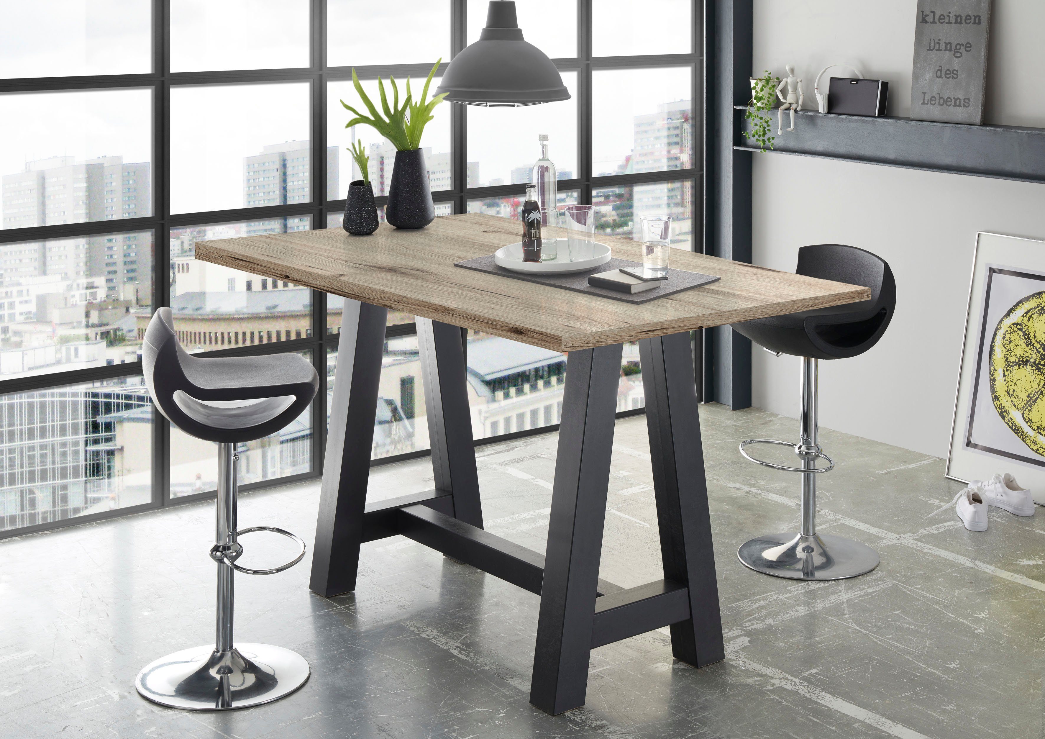 Mäusbacher Bartafel Frame in A-model (breedte 120, 140 of 160 cm)
