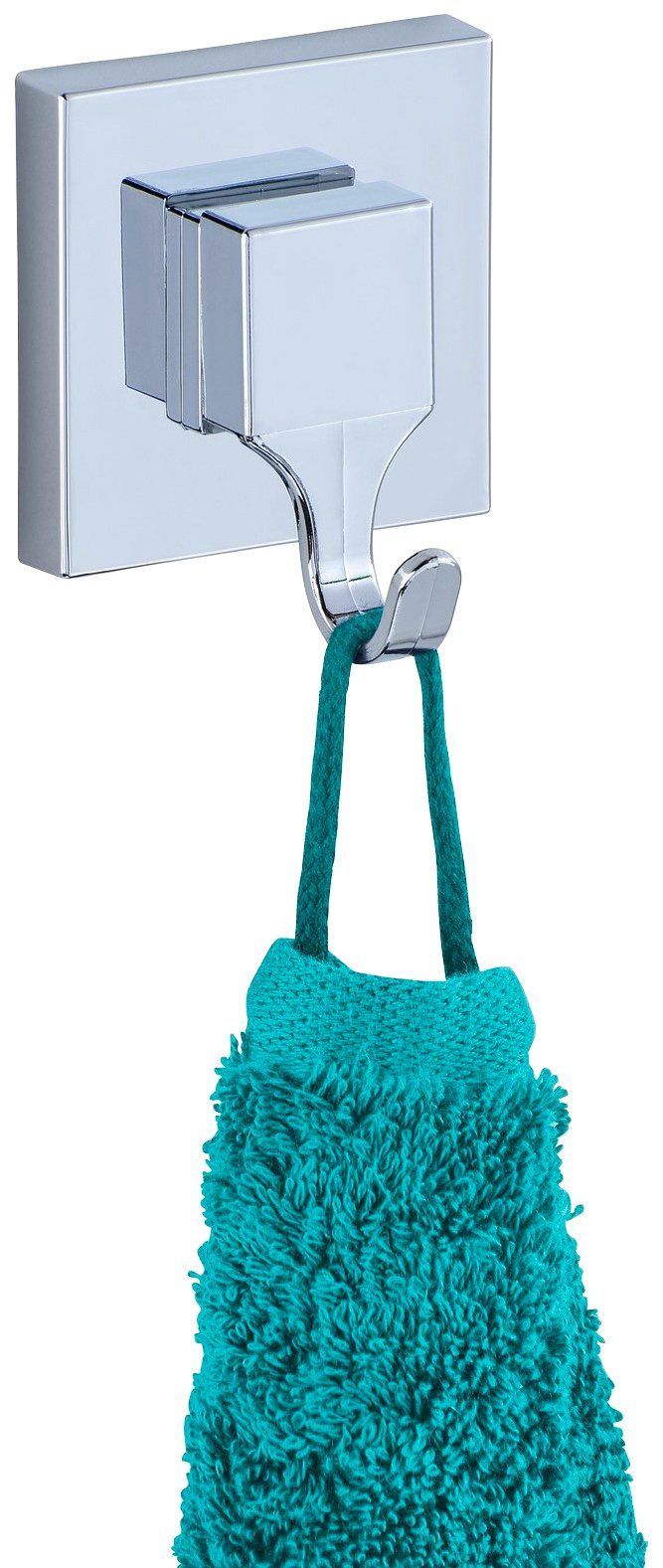 WENKO Wandhaak Quadro set van 2, bevestigen zonder boren