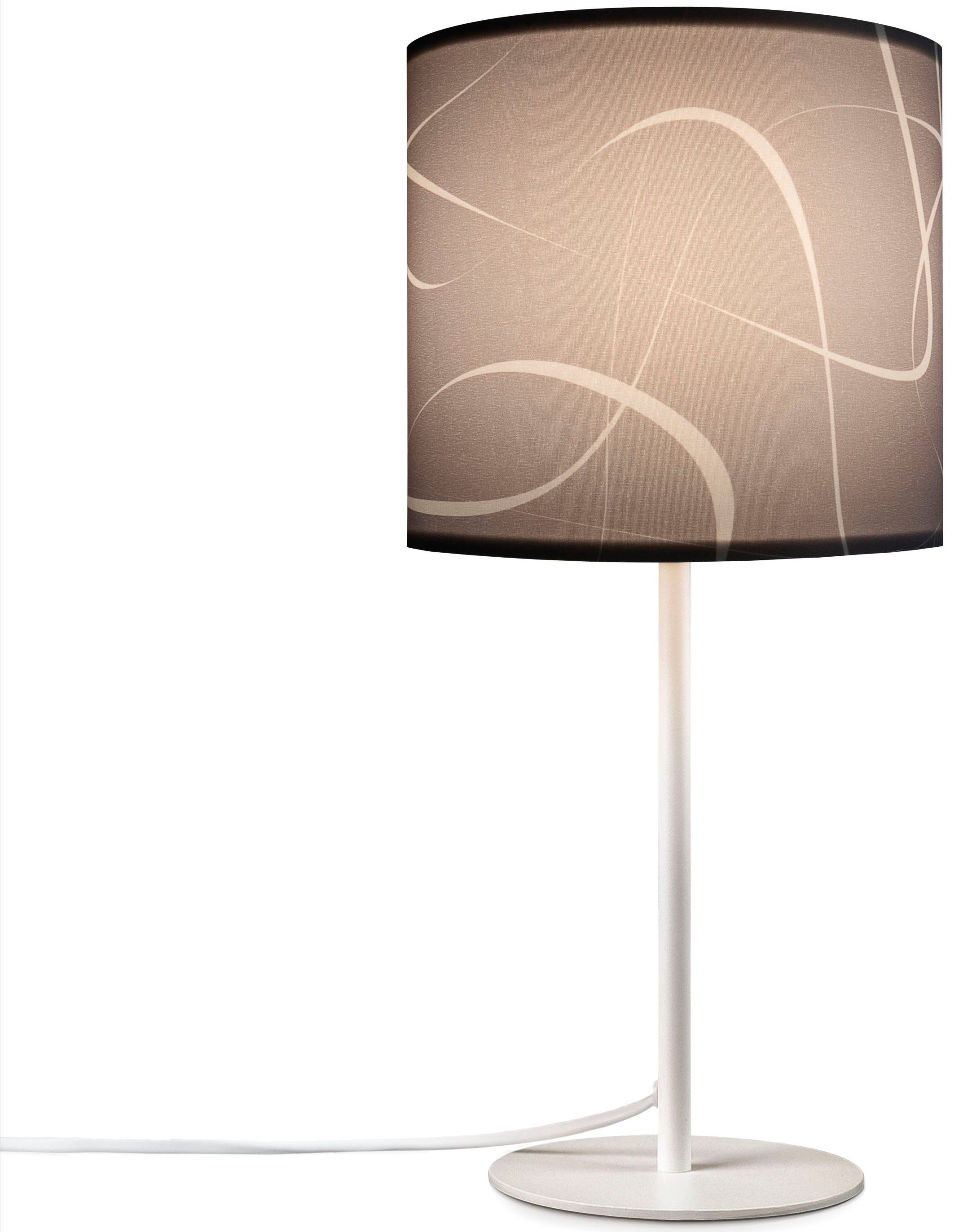 Paco Home Tafellamp Luca Tribal Retro nachtlamp met patroon E14 voor slaapkamer modern uni