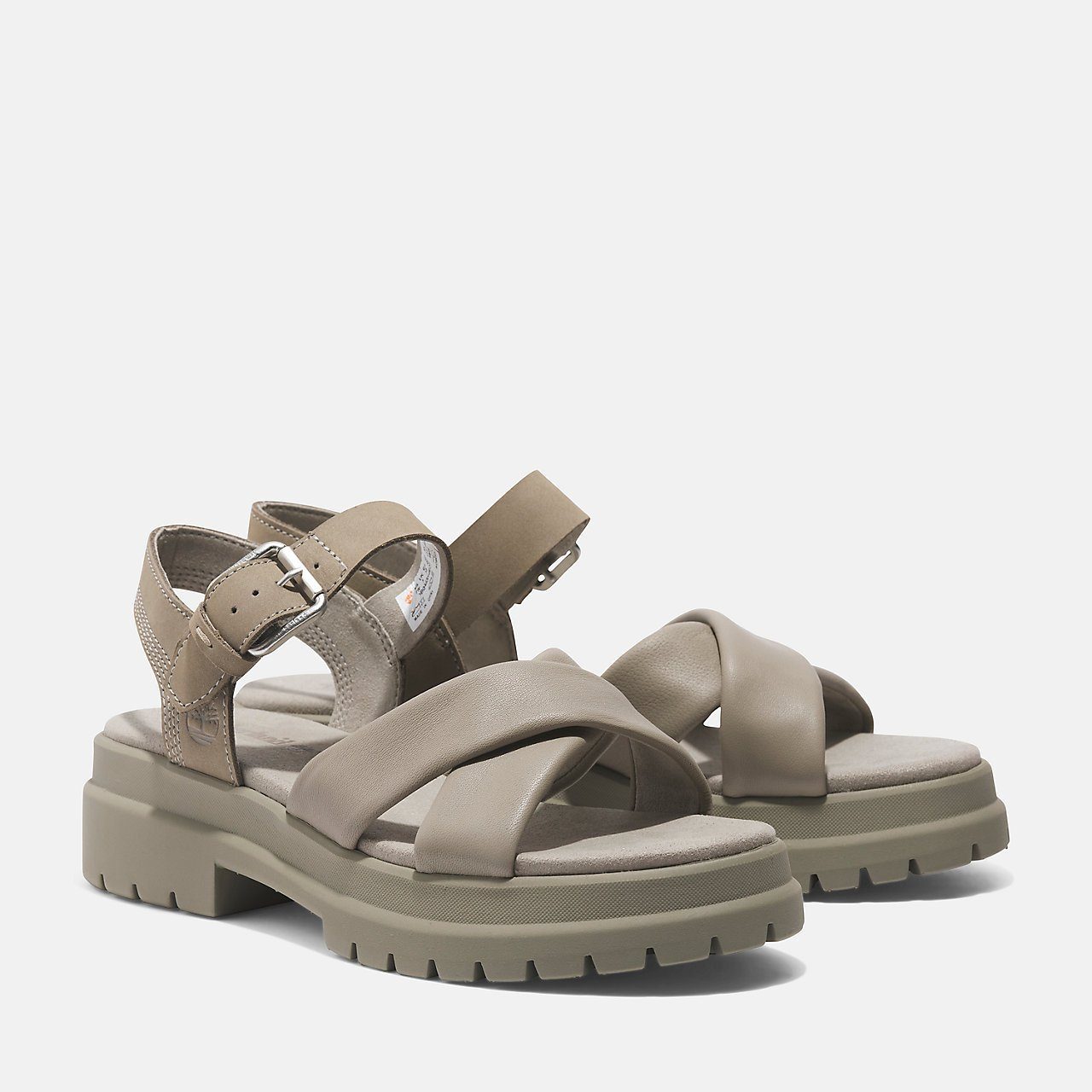 Timberland Sandalen London Vibe CROSS STRAP SANDAL dames sportieve sandalen maat 39,5 EU grijs