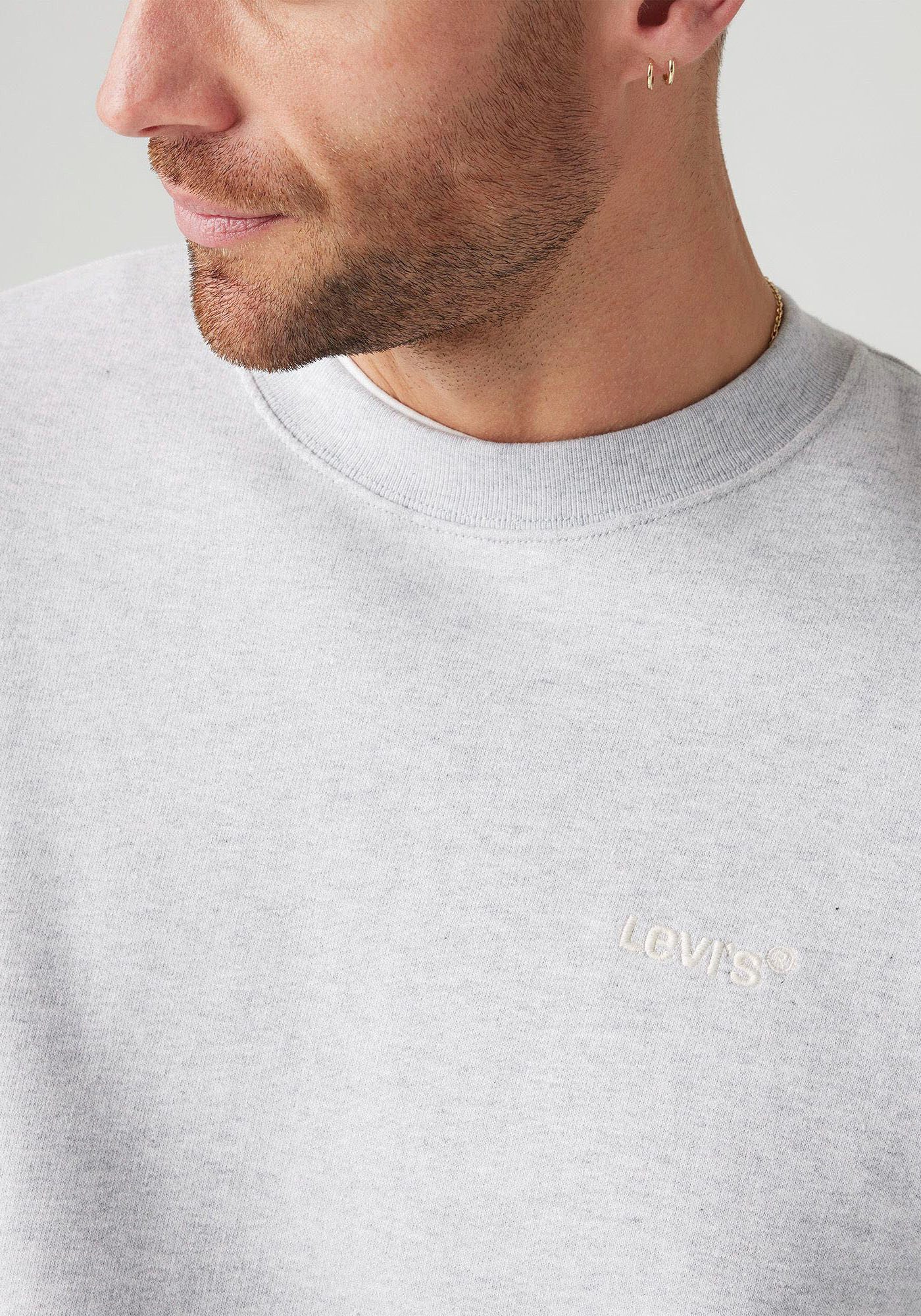 Levi's® Sweatshirt AUTHENTIC CREW met geborduurd logo